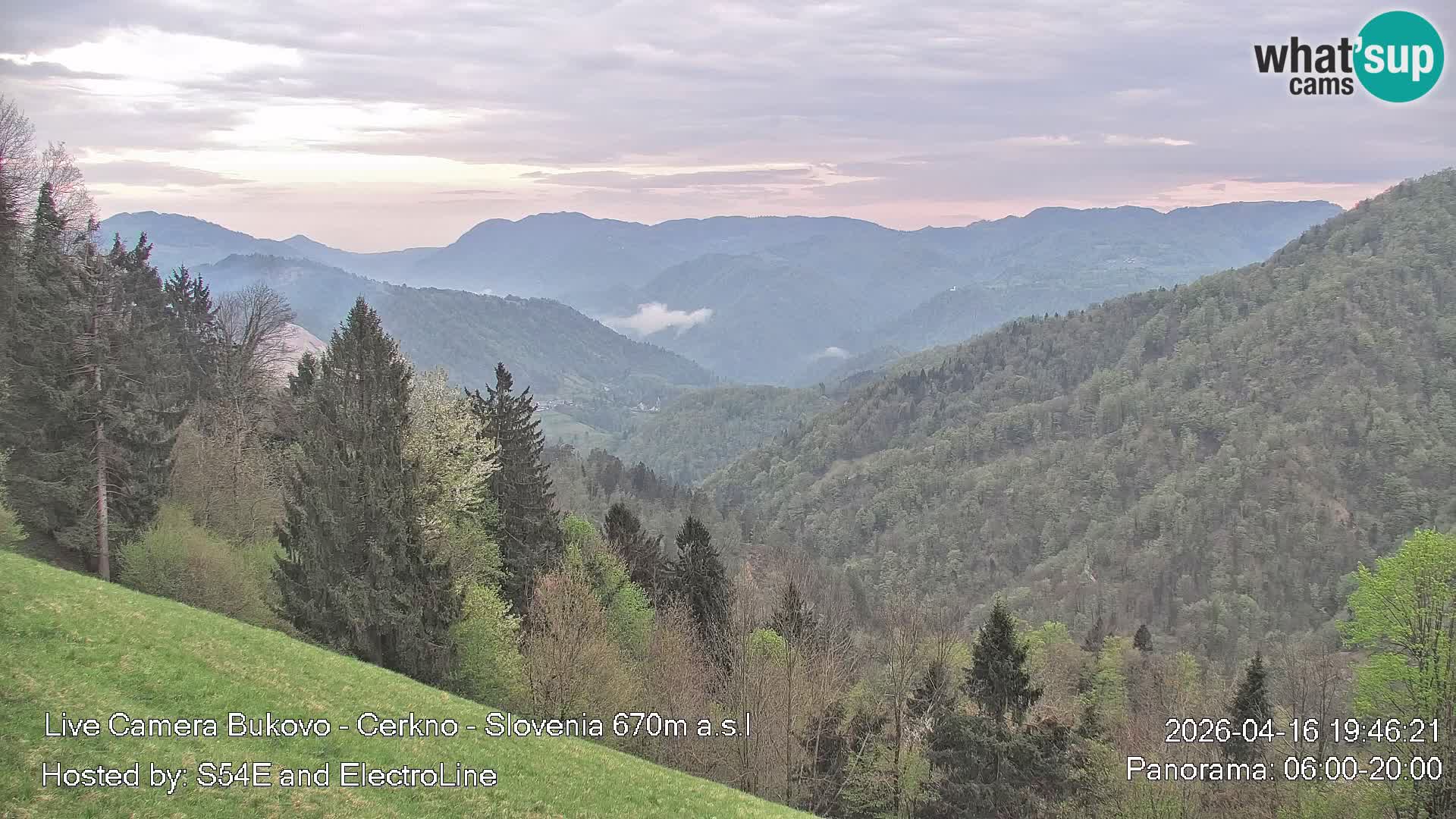 Webcam Bukovo – Baška grapa | Cerkno | Slovenia