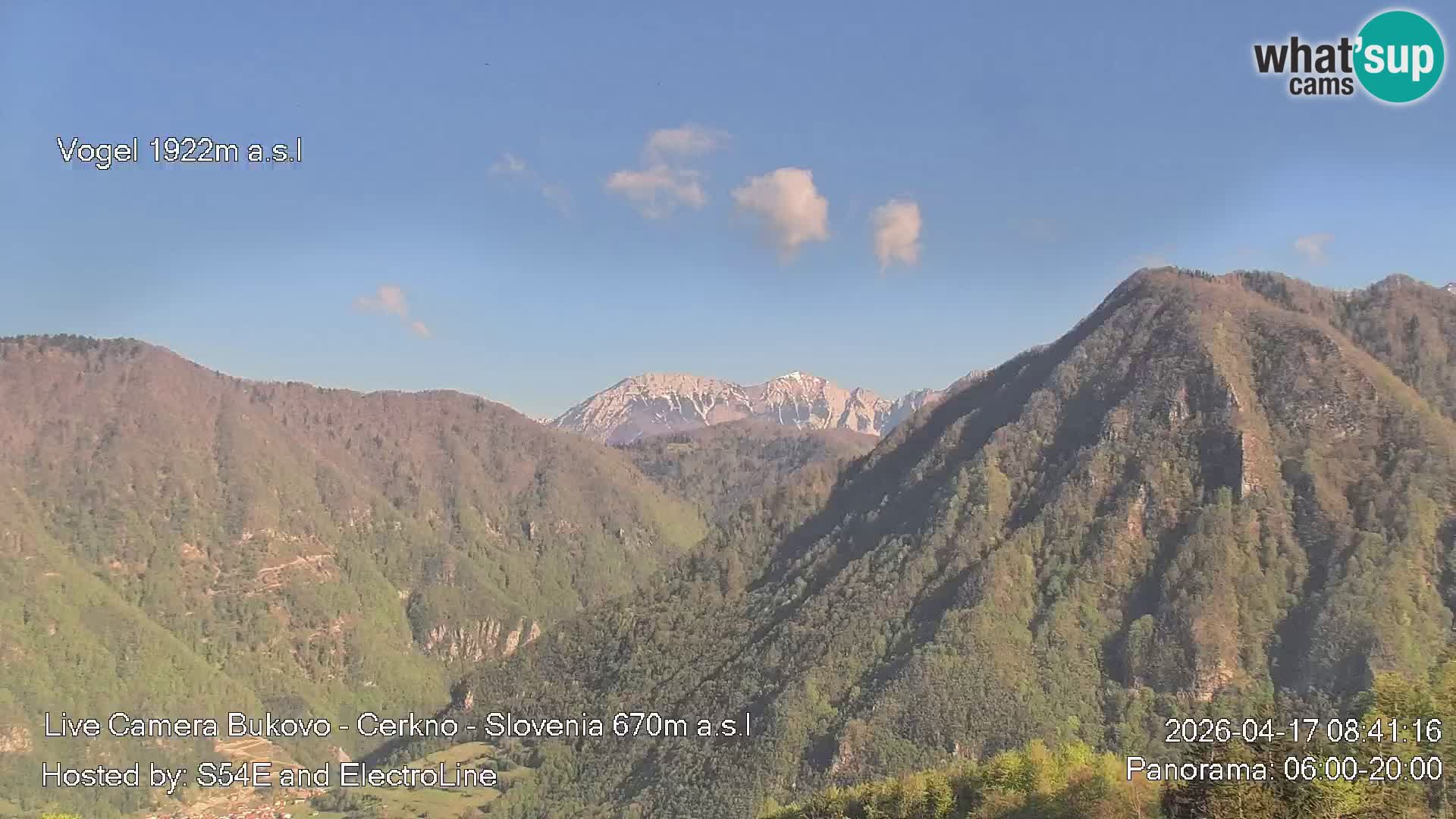 Web kamera Bukovo – Baška grapa | Cerkno | Slovenija