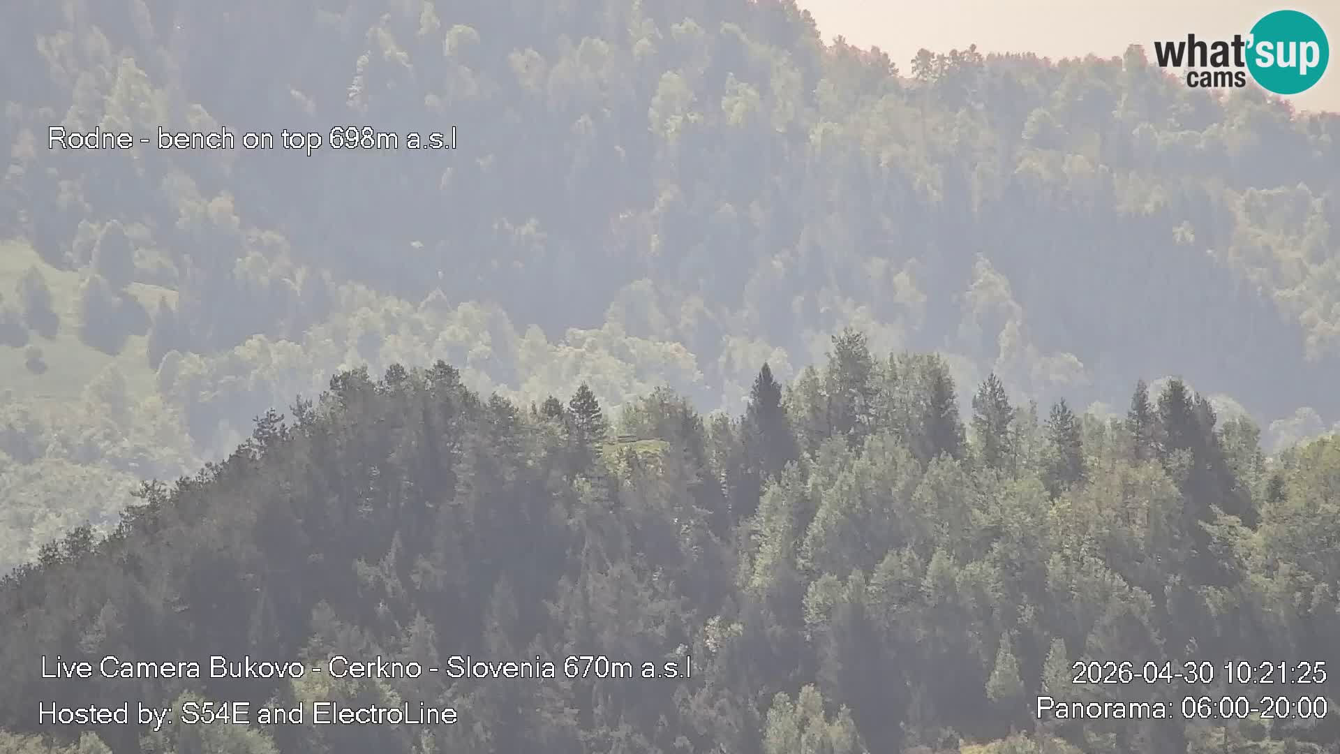 Webcam Bukovo – Baška grapa | Cerkno | Slovénie