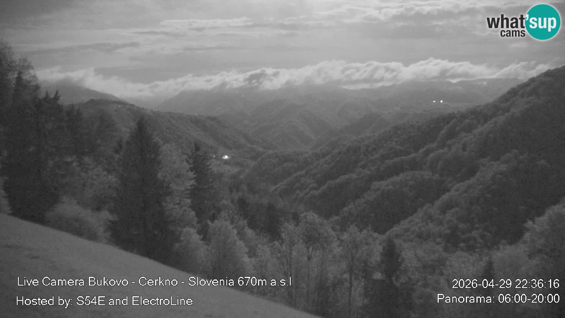 Bukovo Webcam – Baška grapa | Cerkno | Slowenien
