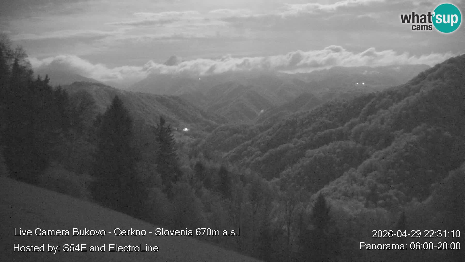 Webcam Bukovo – Baška grapa | Cerkno | Slovénie