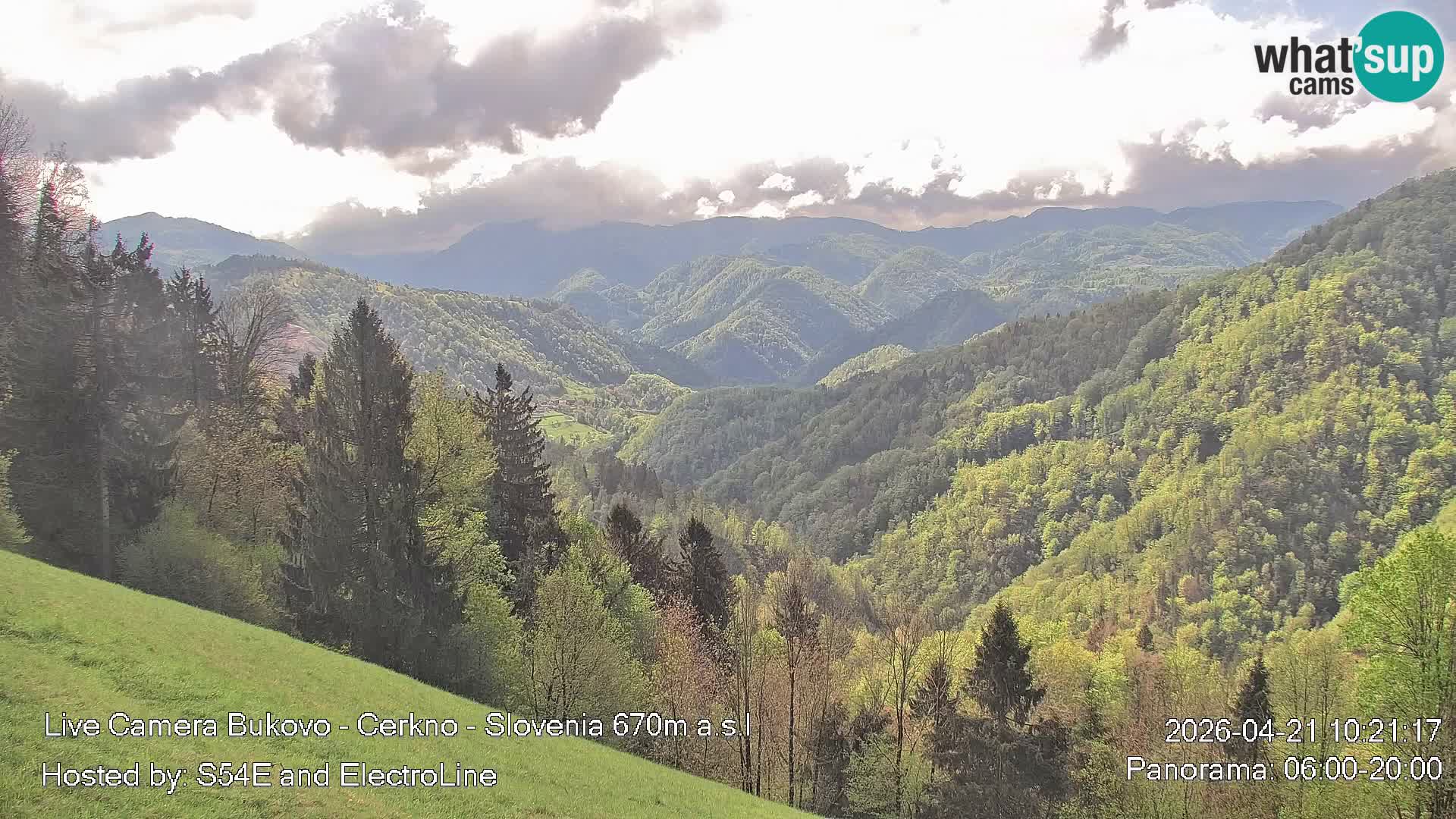 Webcam Bukovo – Baška grapa | Cerkno | Slovenia