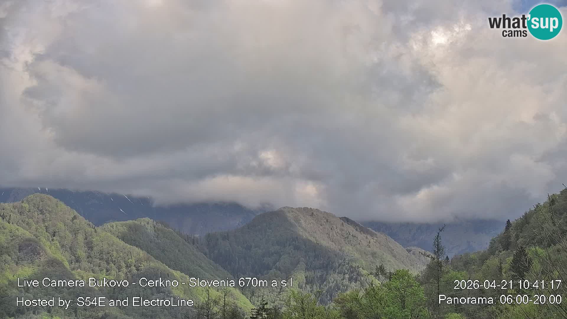 Bukovo Webcam – Baška grapa | Cerkno | Slowenien