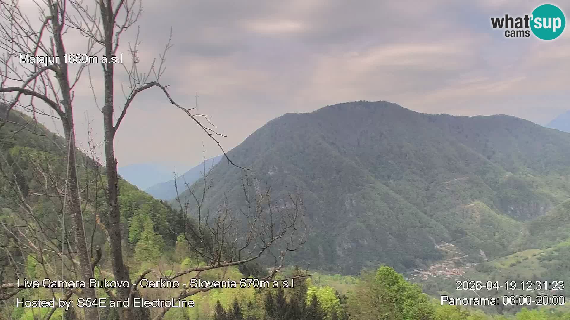 Webcam Bukovo – Baška grapa | Cerkno | Slovenia