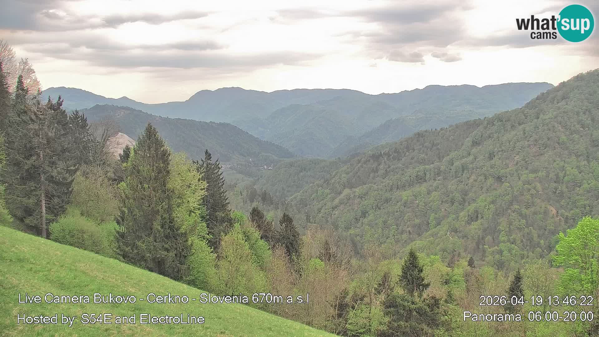 Webcam Bukovo – Baška grapa | Cerkno | Slovenia