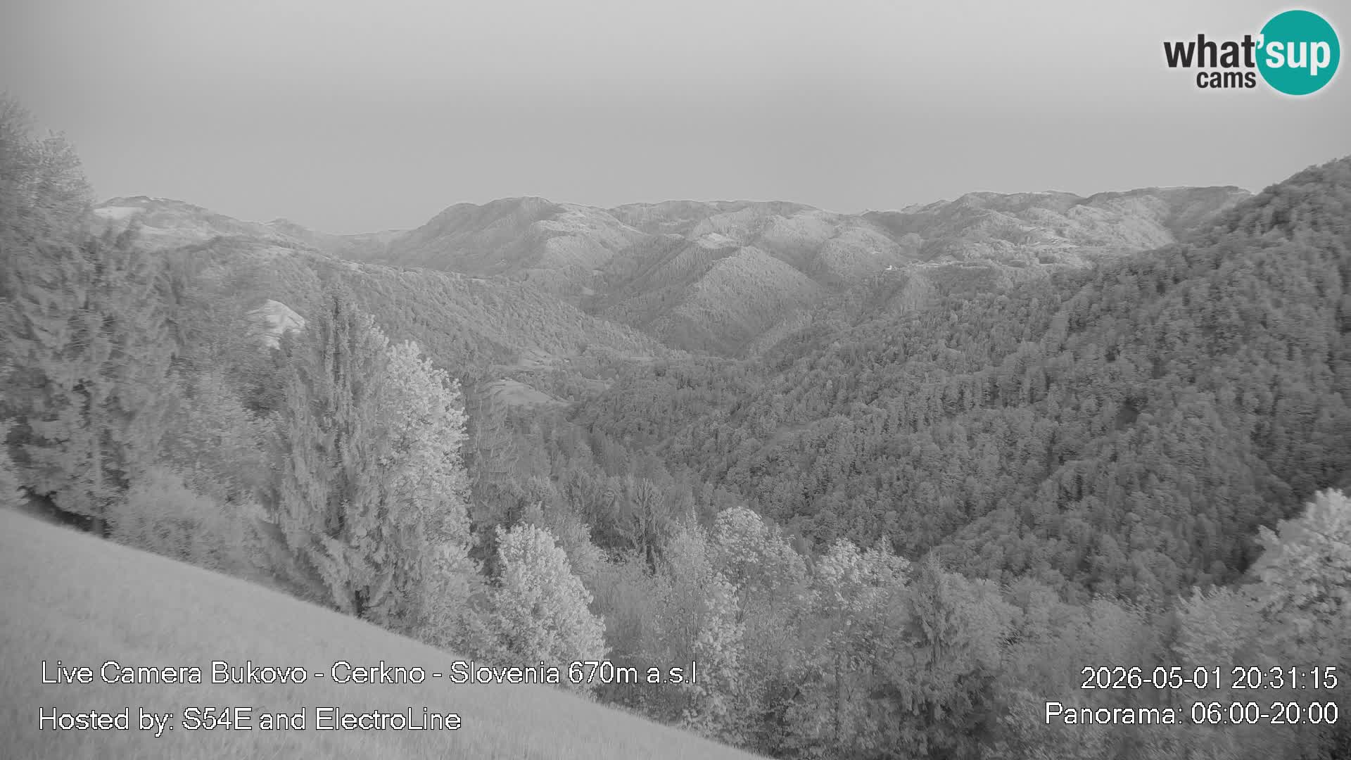 Webcam Bukovo – Baška grapa | Cerkno | Slovénie