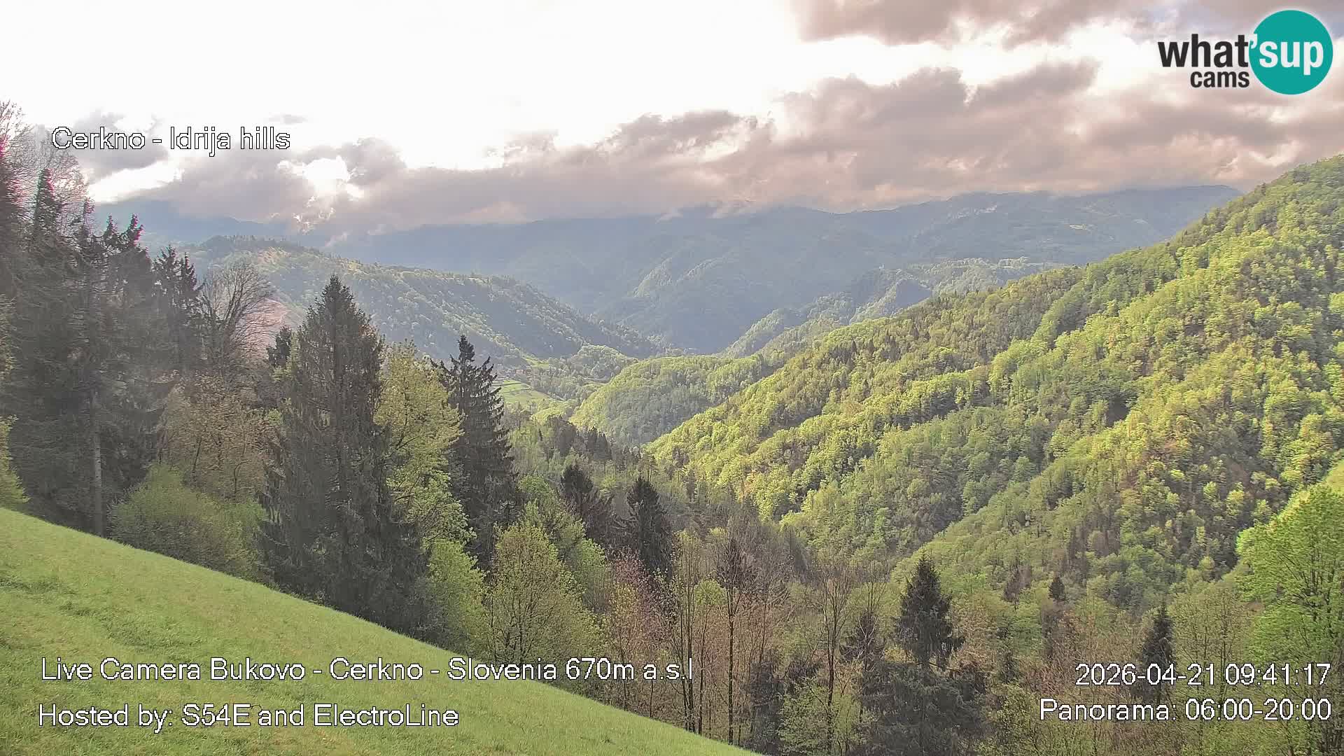 Webcam Bukovo – Baška grapa | Cerkno | Slovenia