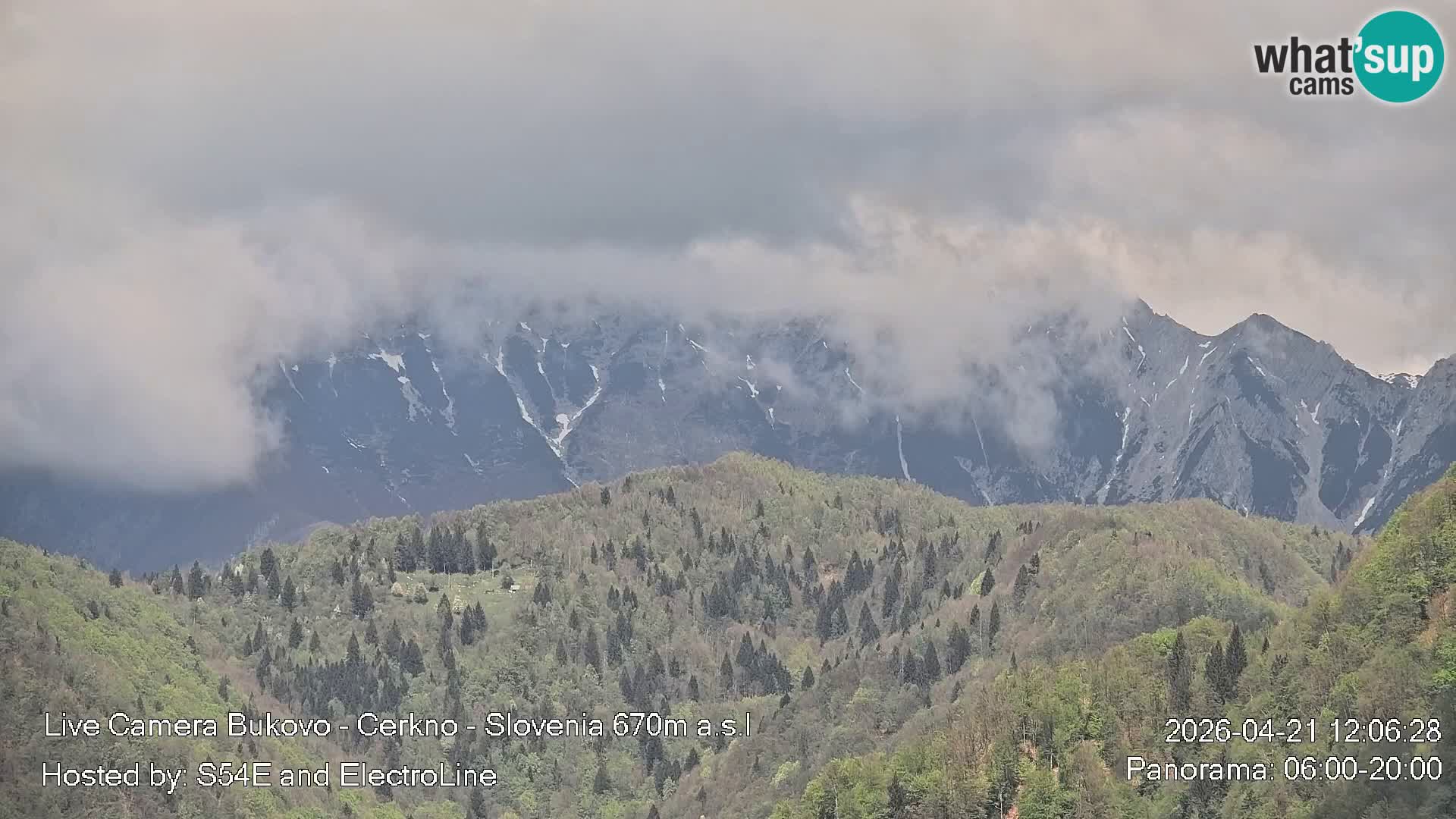 Bukovo Webcam – Baška grapa | Cerkno | Slowenien
