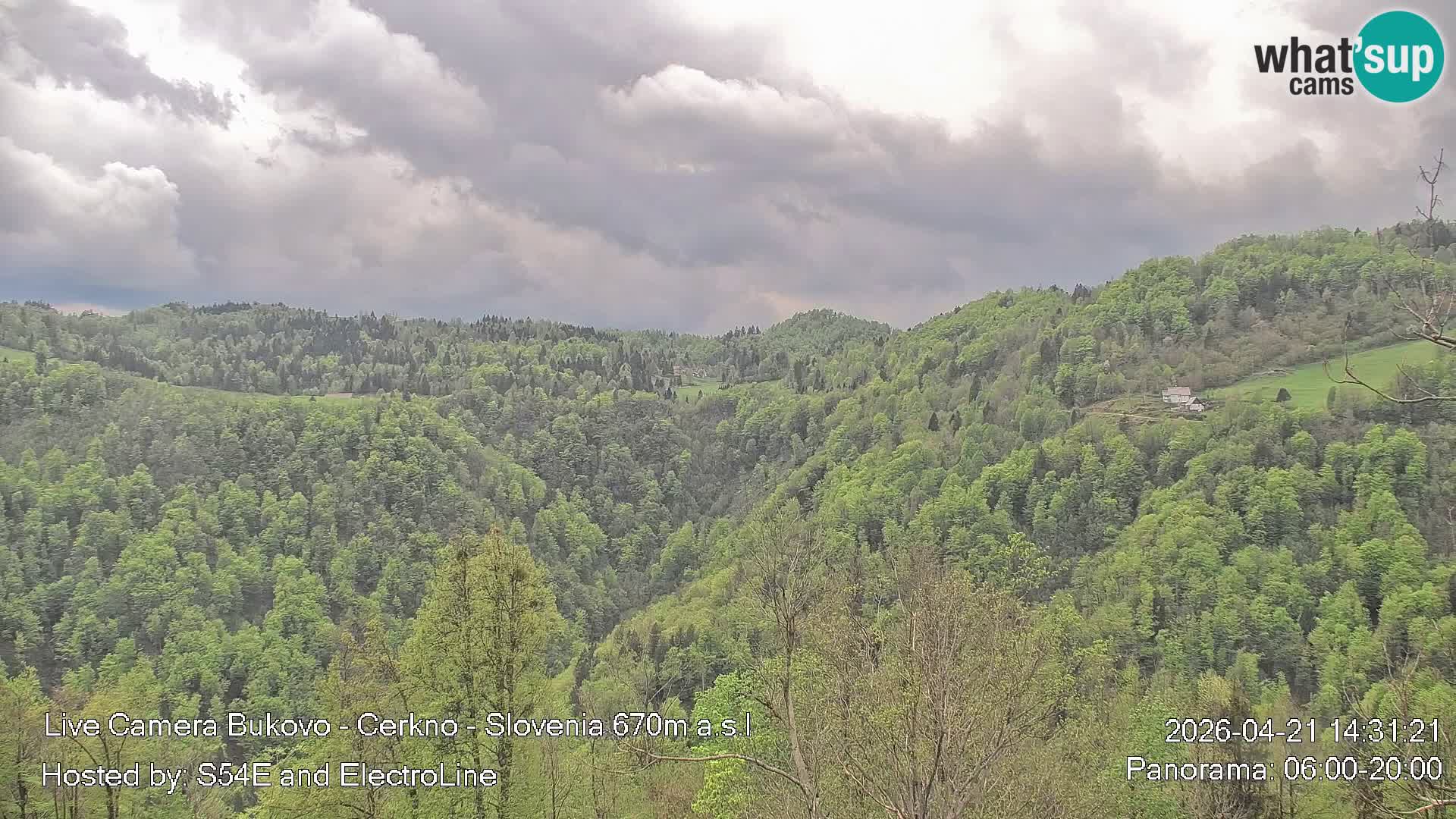 Bukovo Webcam – Baška grapa | Cerkno | Slowenien