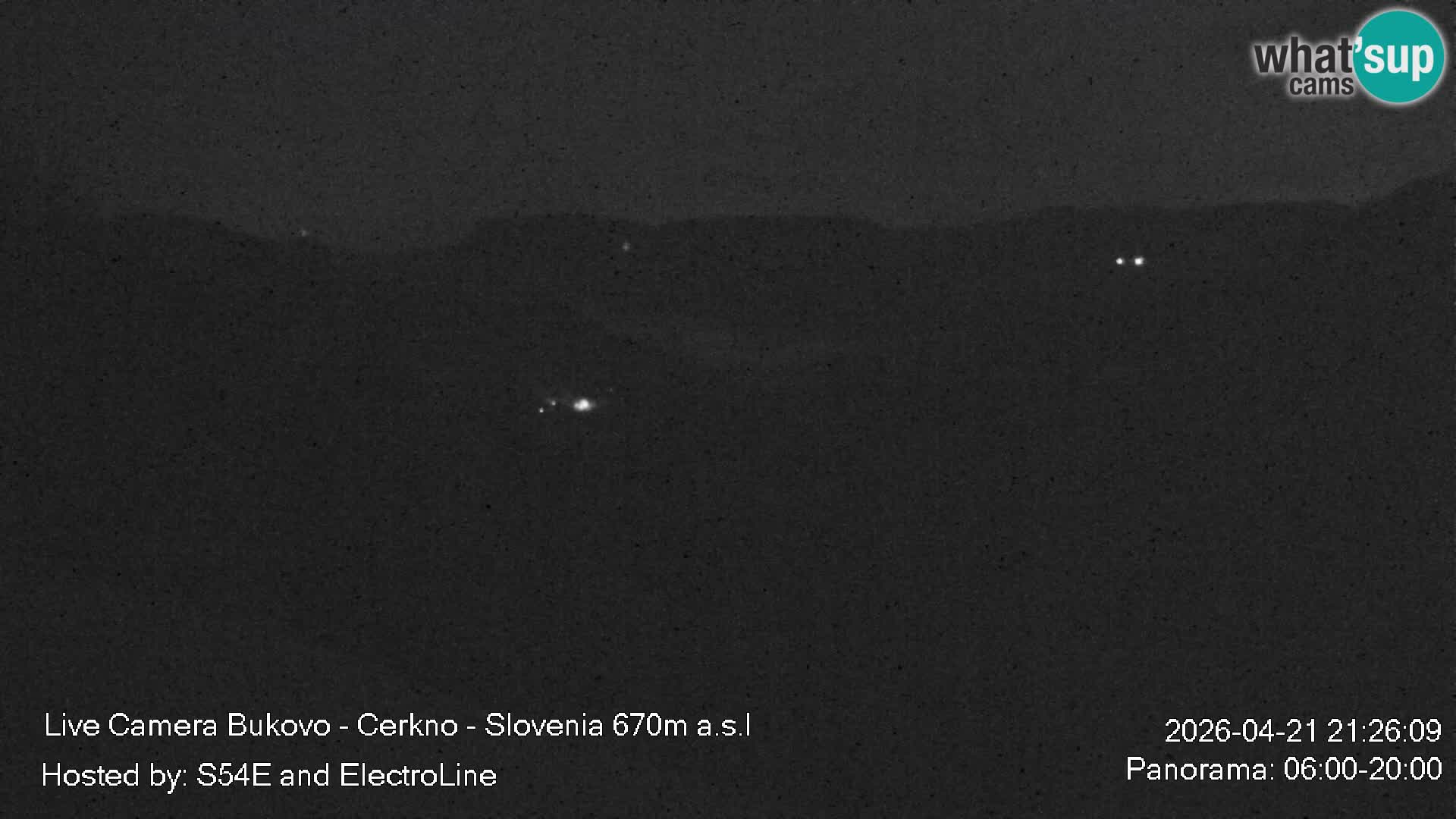 Web kamera Bukovo – Baška grapa | Cerkno | Slovenija