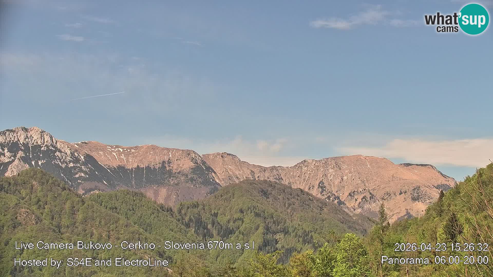 Webcam Bukovo – Baška grapa | Cerkno | Slovenia