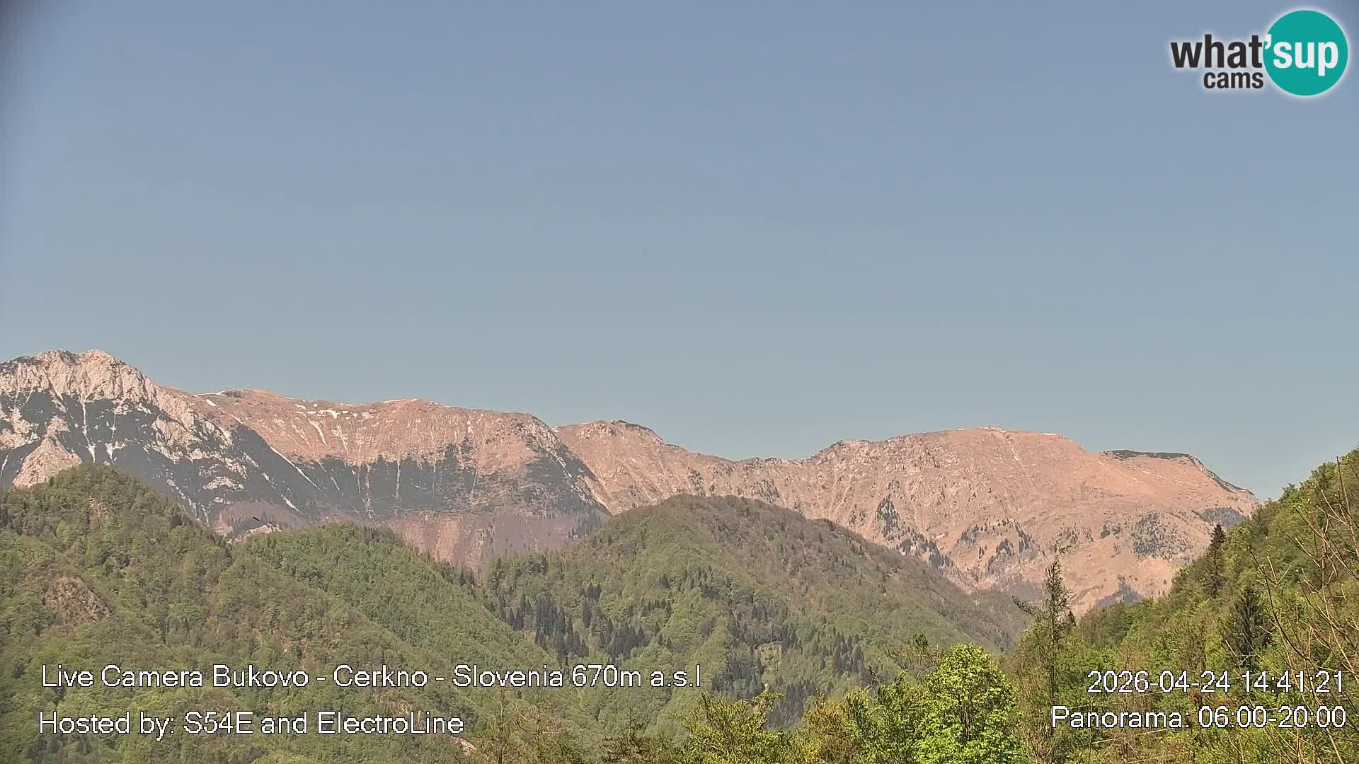 Webcam Bukovo – Baška grapa | Cerkno | Slovenia