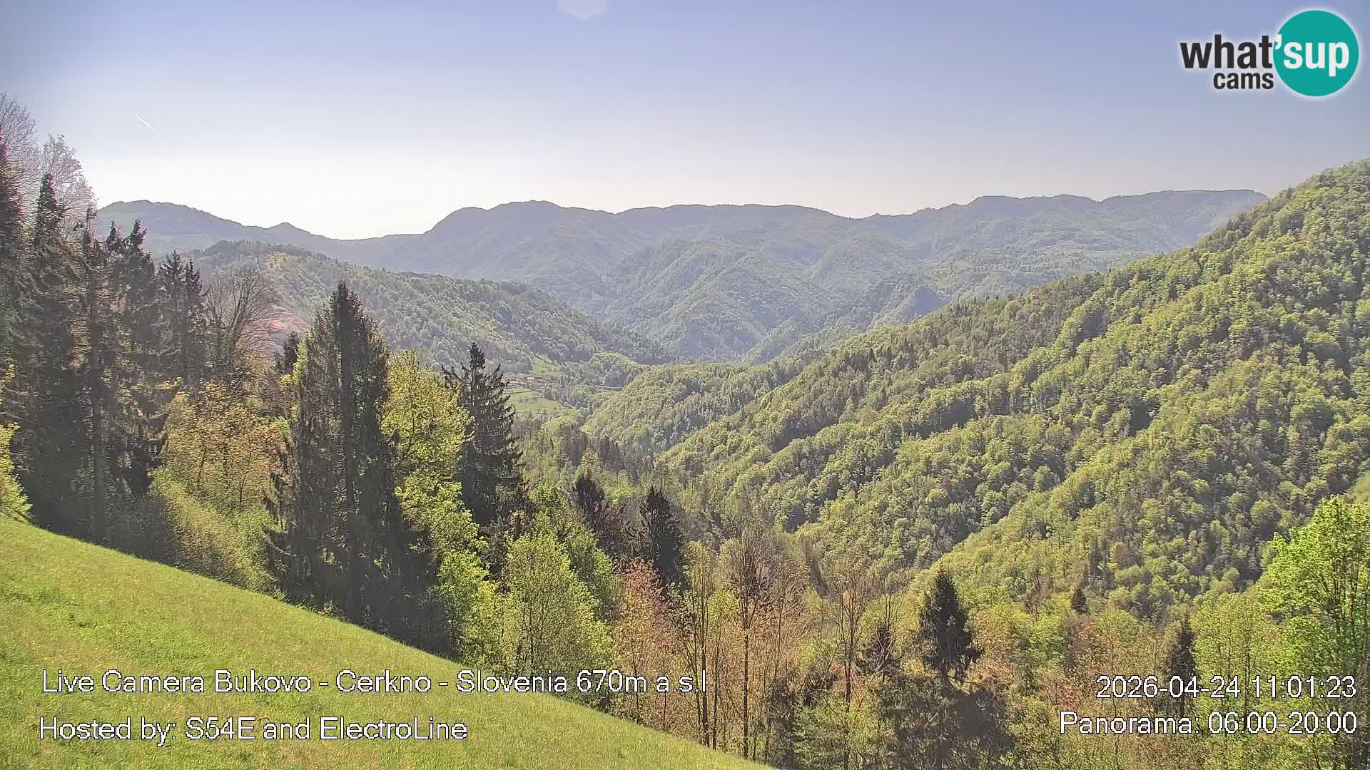 Webcam en vivo Bukovo – Baška grapa | Cerkno | Eslovenia