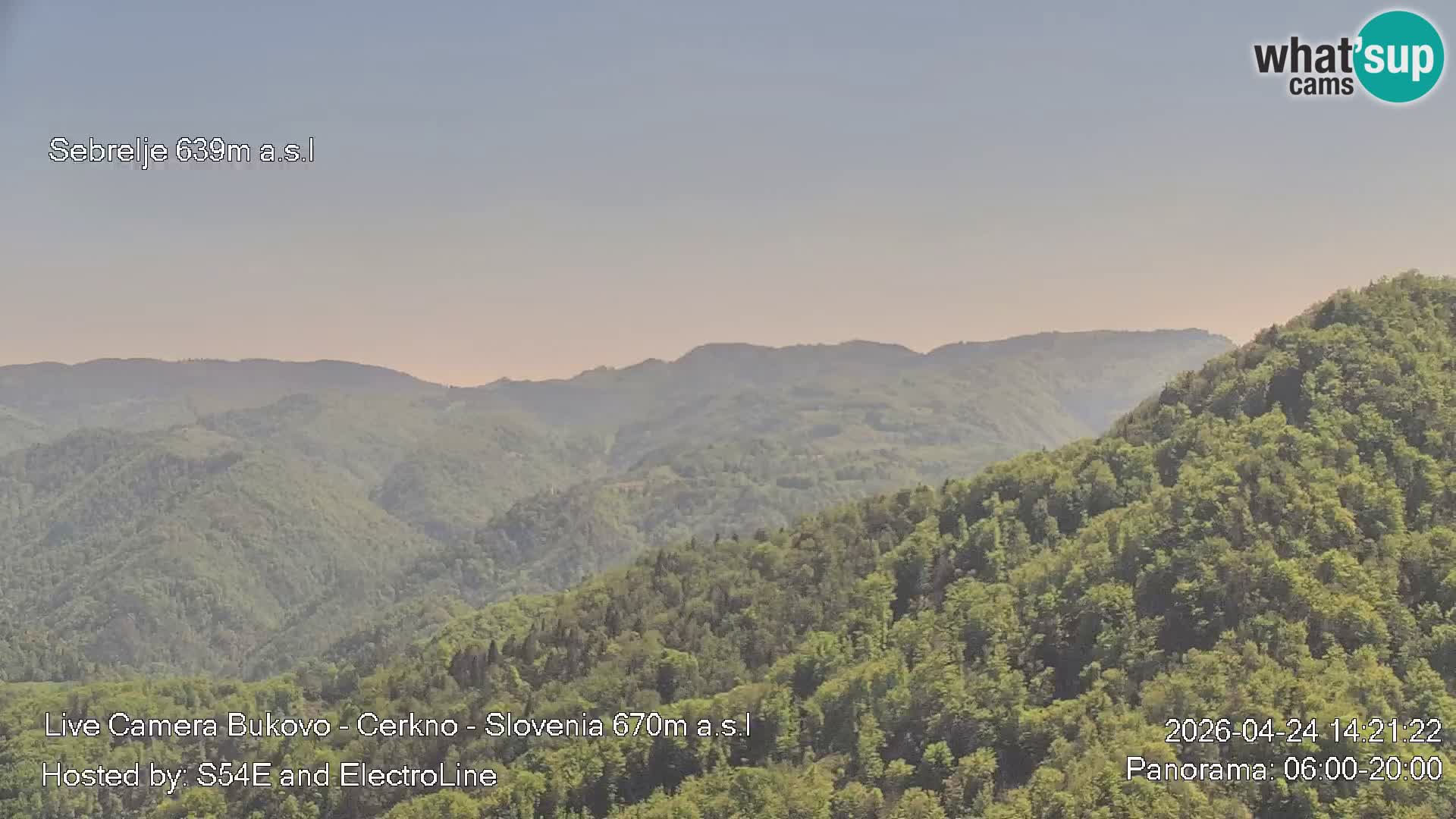 Webcam Bukovo – Baška grapa | Cerkno | Slovénie