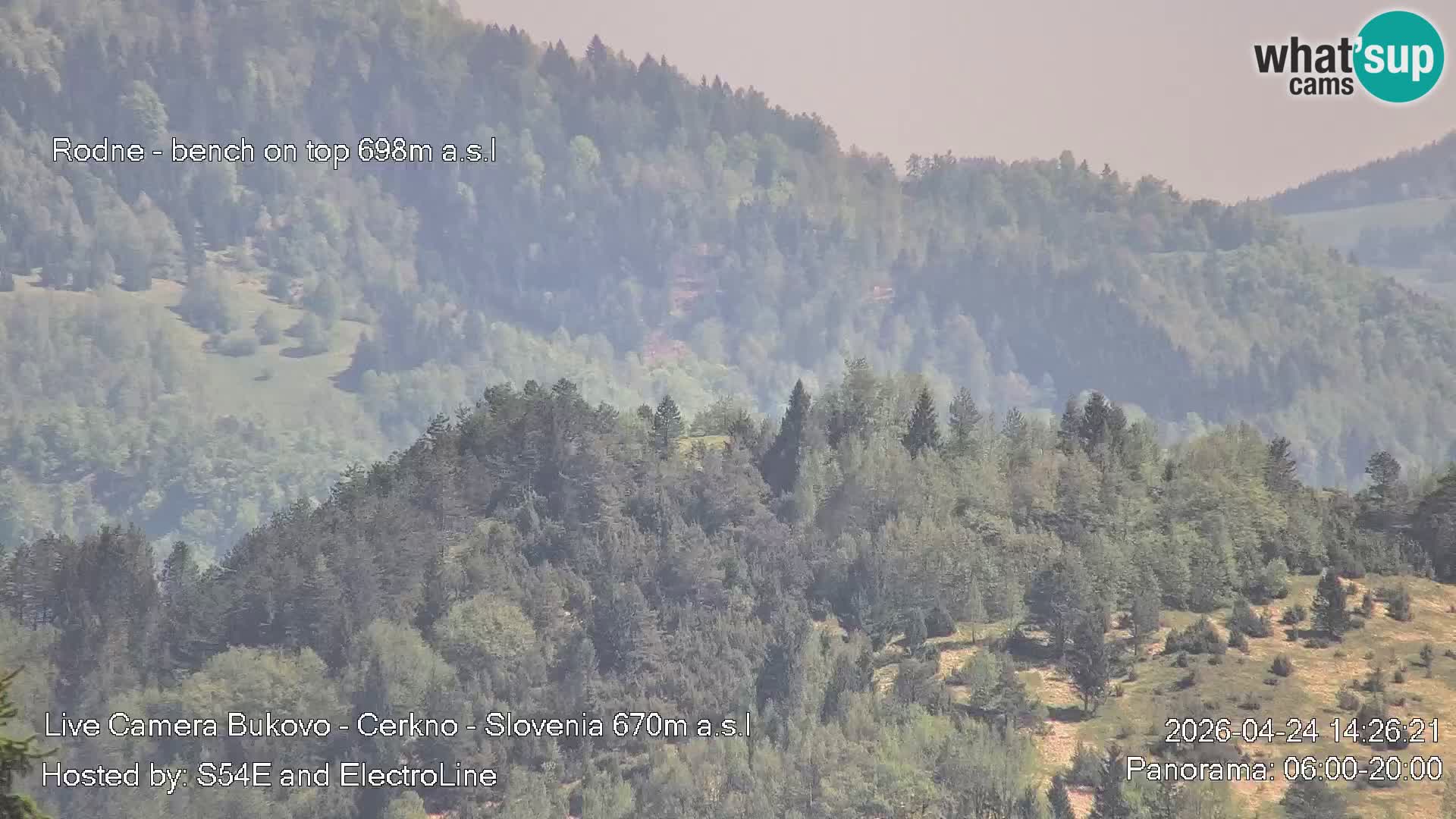 Webcam Bukovo – Baška grapa | Cerkno | Slovénie