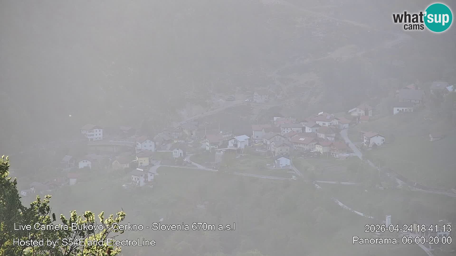 Webcam Bukovo – Baška grapa | Cerkno | Slovénie