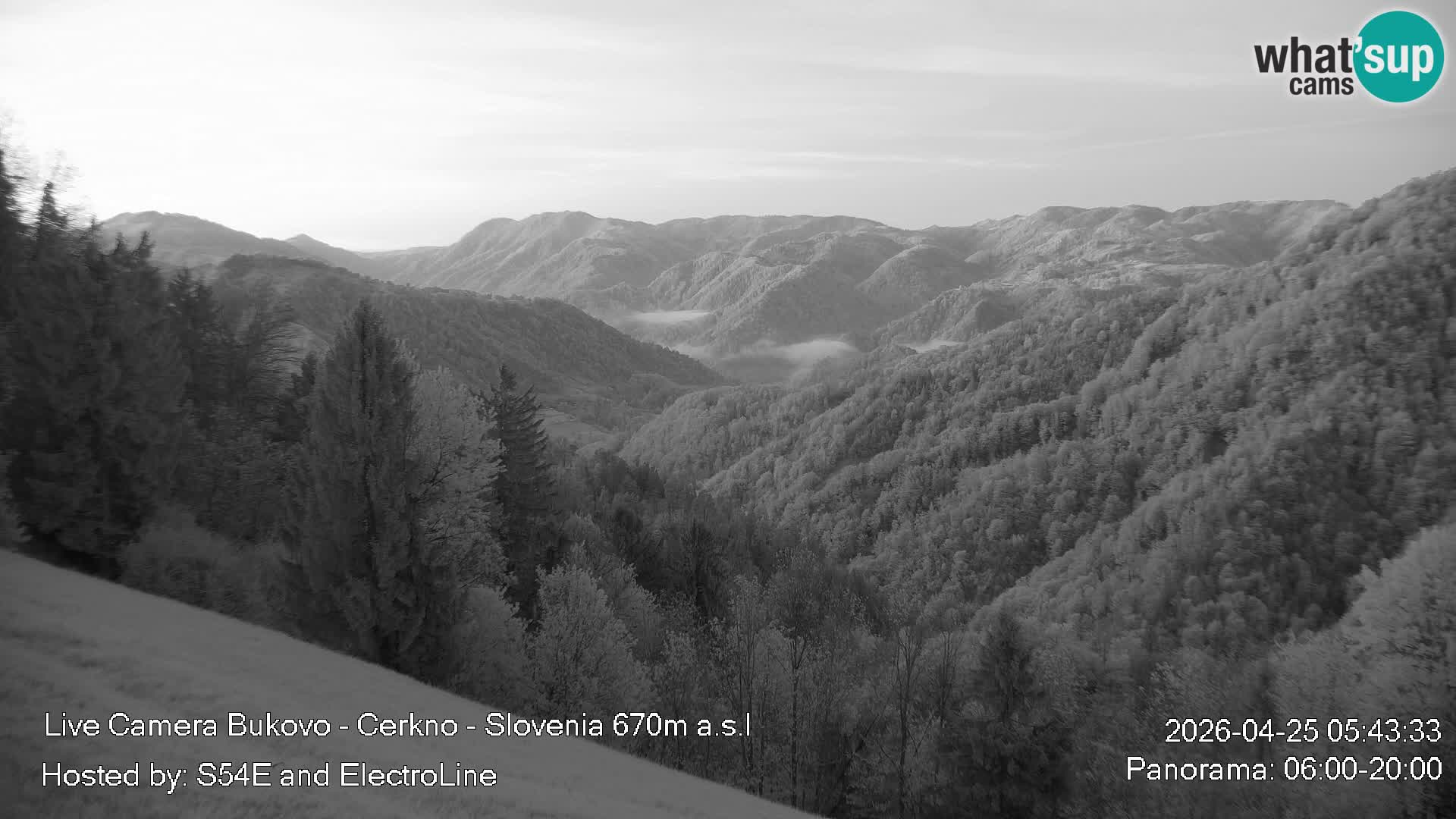 Webcam Bukovo – Baška grapa | Cerkno | Slovénie