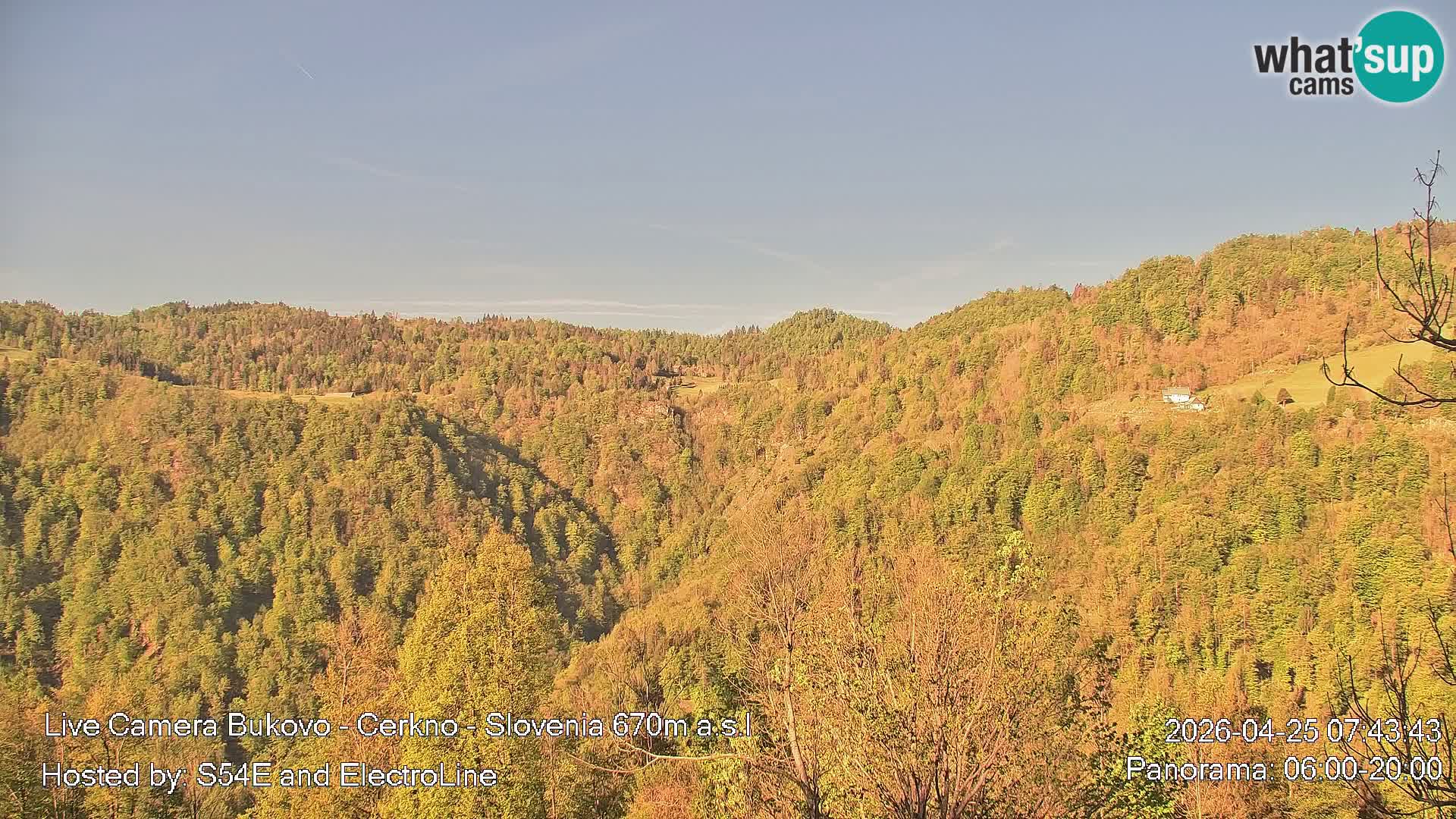 Bukovo Webcam – Baška grapa | Cerkno | Slowenien