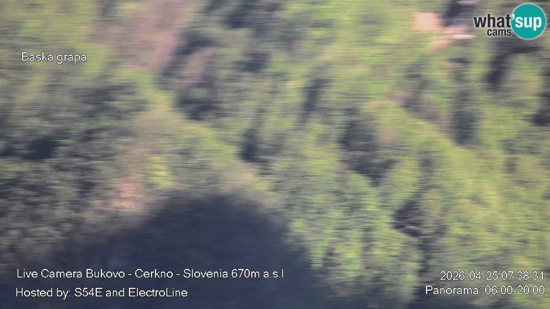 Webcam Bukovo – Baška grapa | Cerkno | Slovenia
