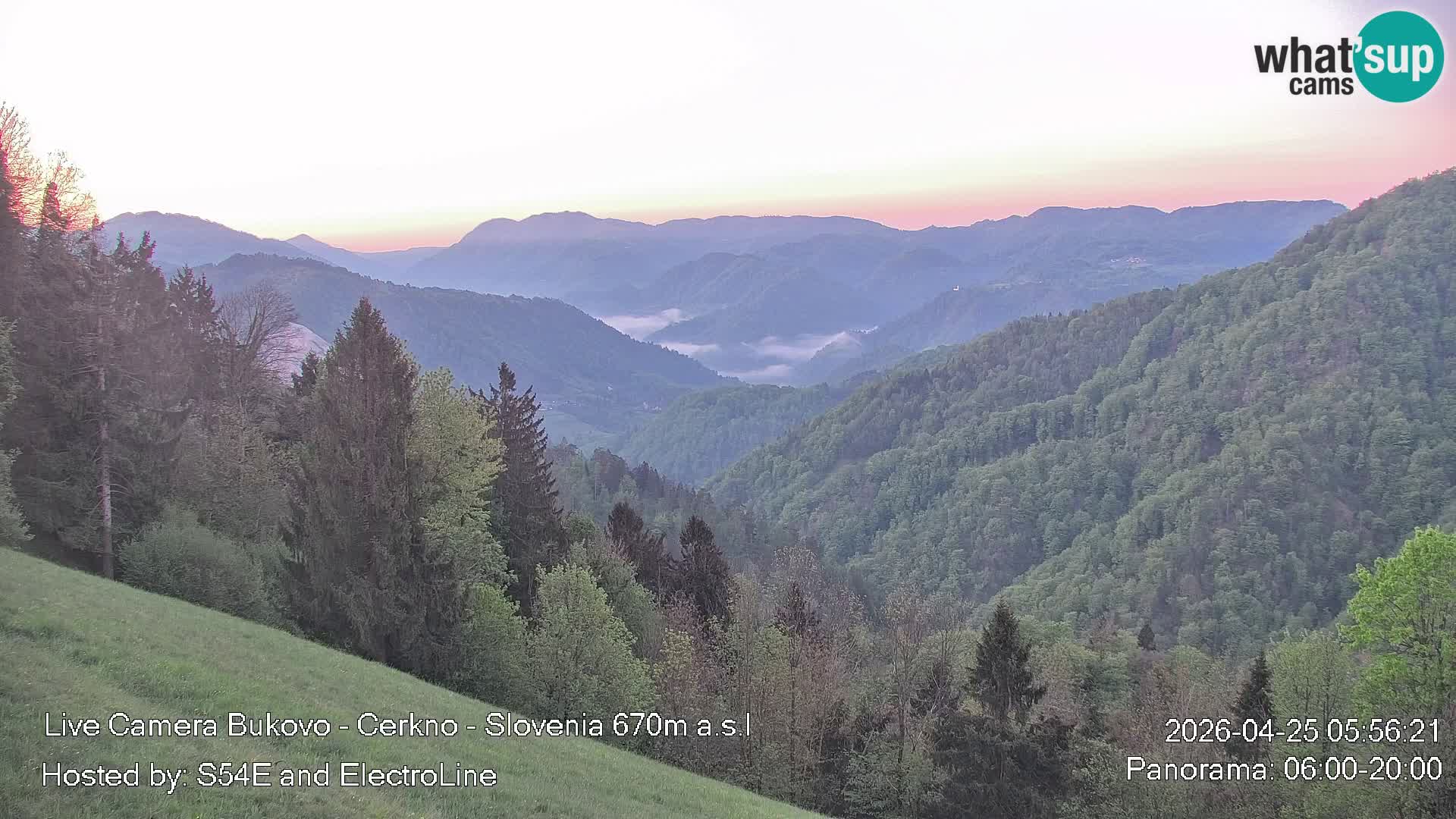 Webcam Bukovo – Baška grapa | Cerkno | Slovénie