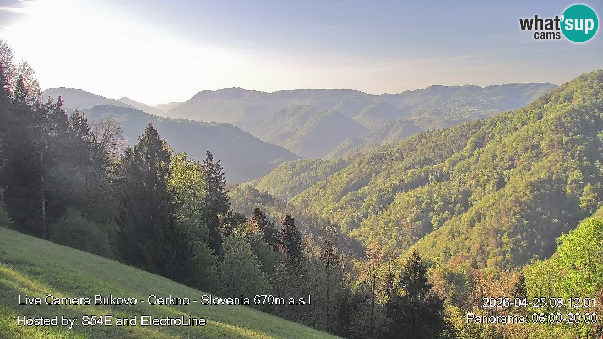 Bukovo Webcam – Baška grapa | Cerkno | Slowenien