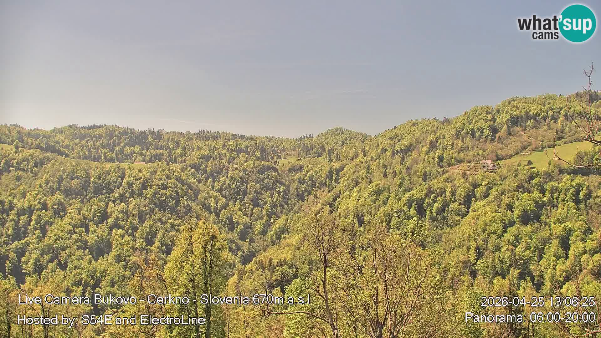 Webcam Bukovo – Baška grapa | Cerkno | Slovenia
