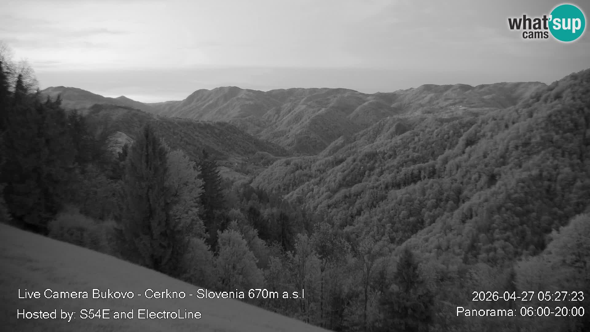 Bukovo Webcam – Baška grapa | Cerkno | Slowenien