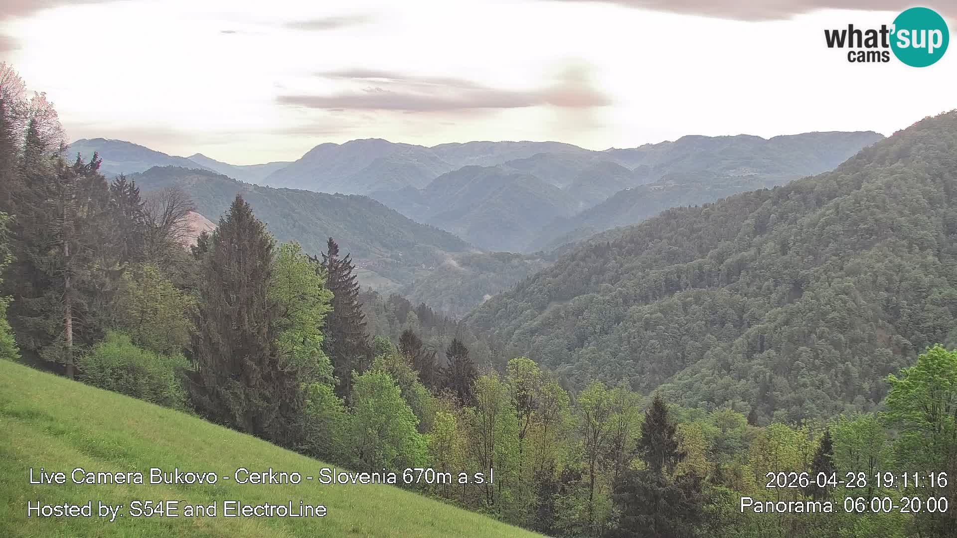 Webcam Bukovo – Baška grapa | Cerkno | Slovénie