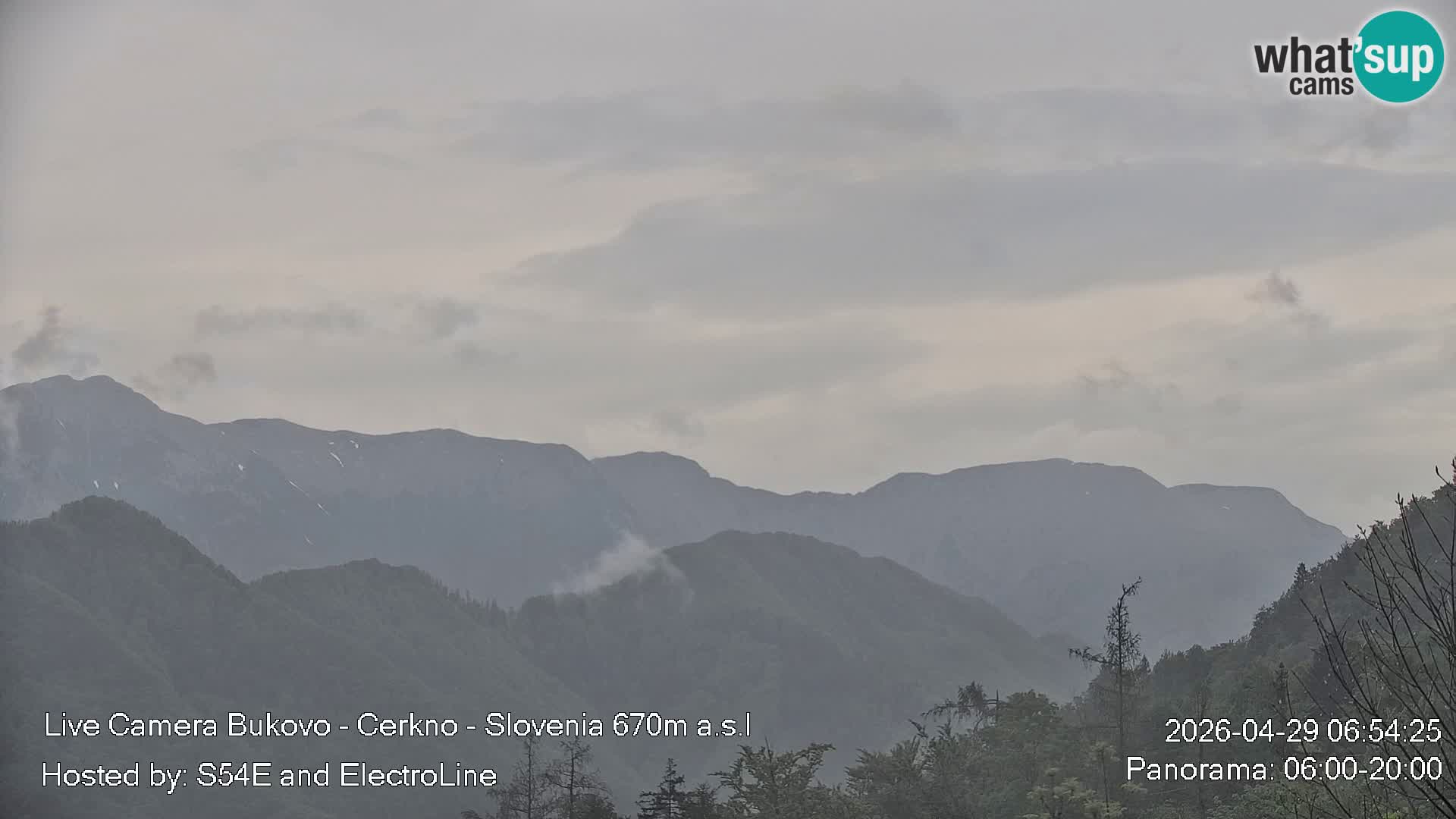 Webcam en vivo Bukovo – Baška grapa | Cerkno | Eslovenia