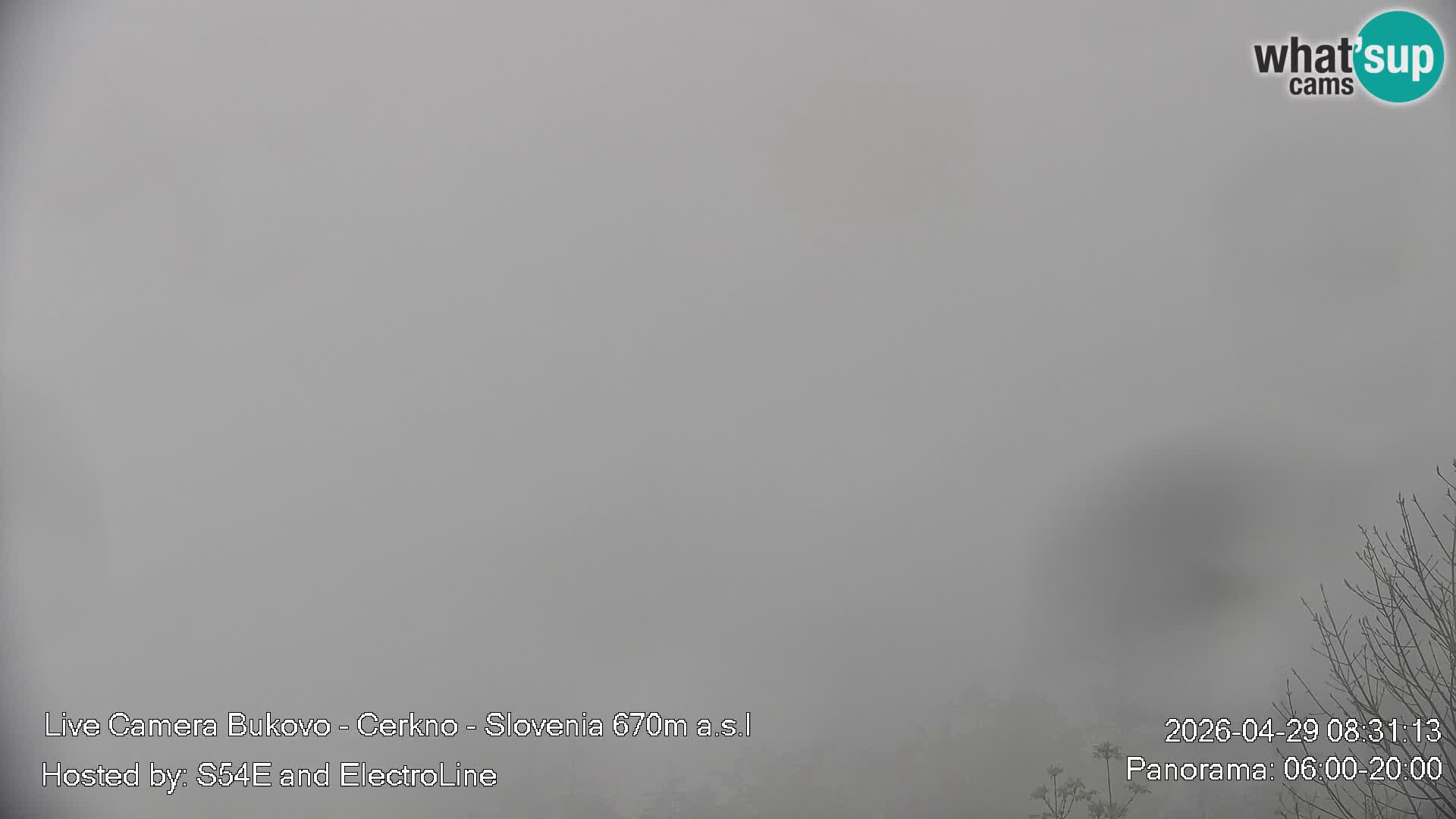 Bukovo Webcam – Baška grapa | Cerkno | Slowenien