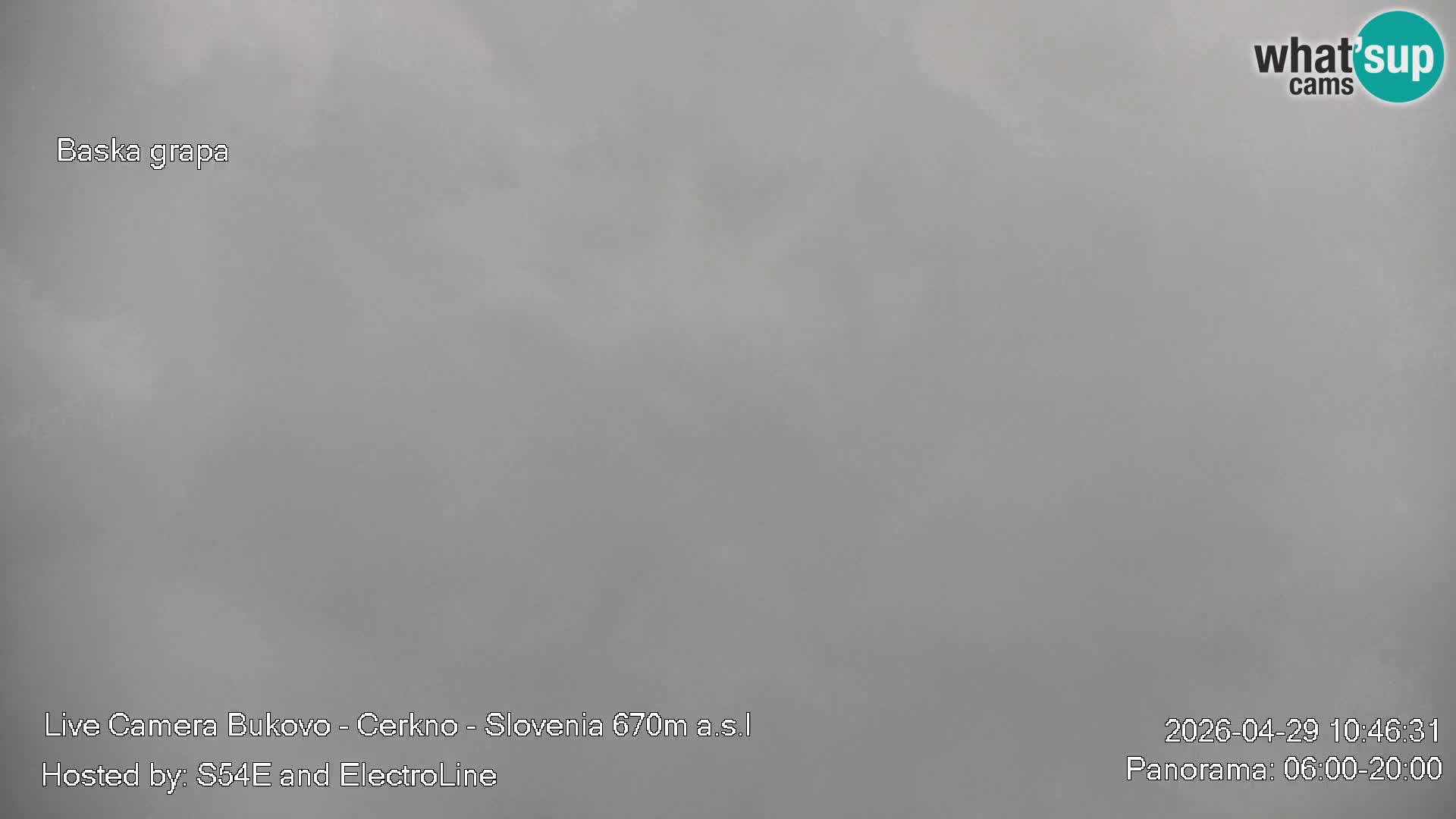Webcam Bukovo – Baška grapa | Cerkno | Slovenia