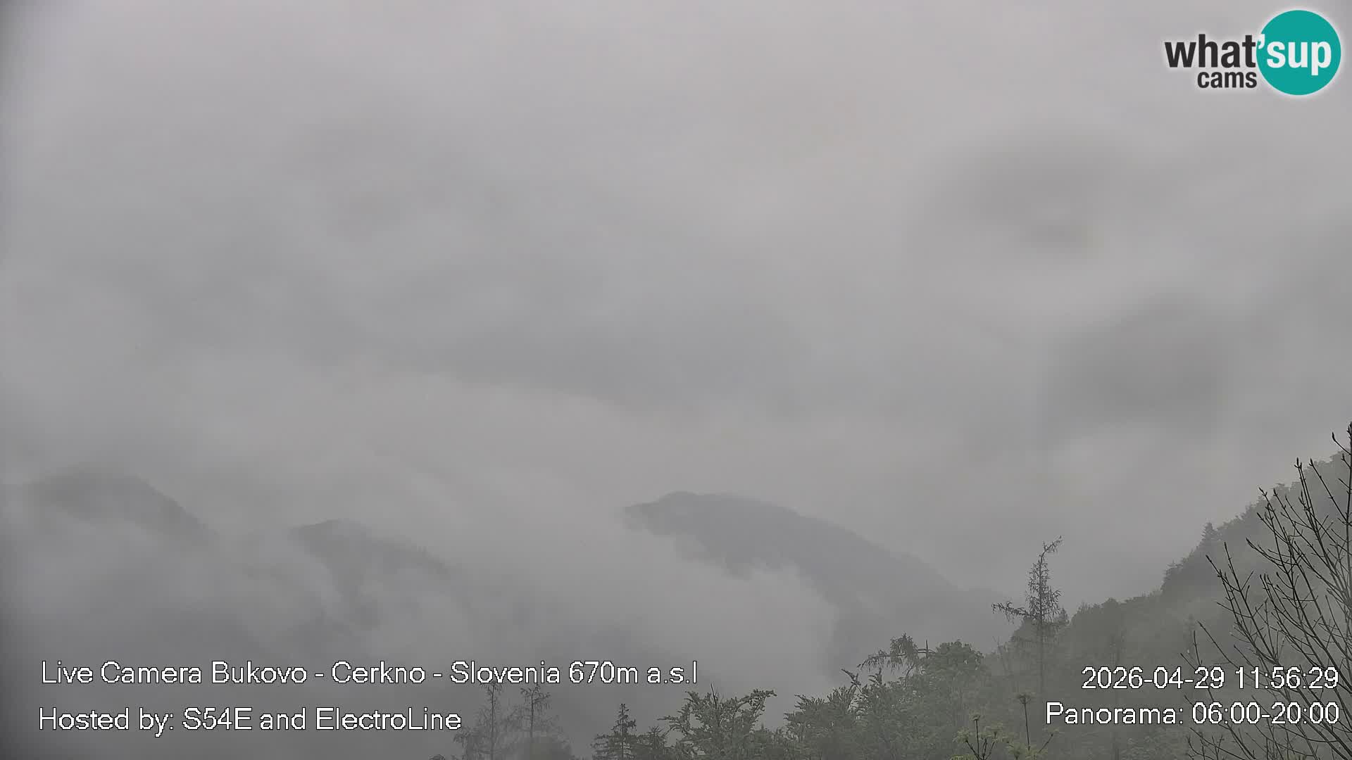 Bukovo Webcam – Baška grapa | Cerkno | Slowenien