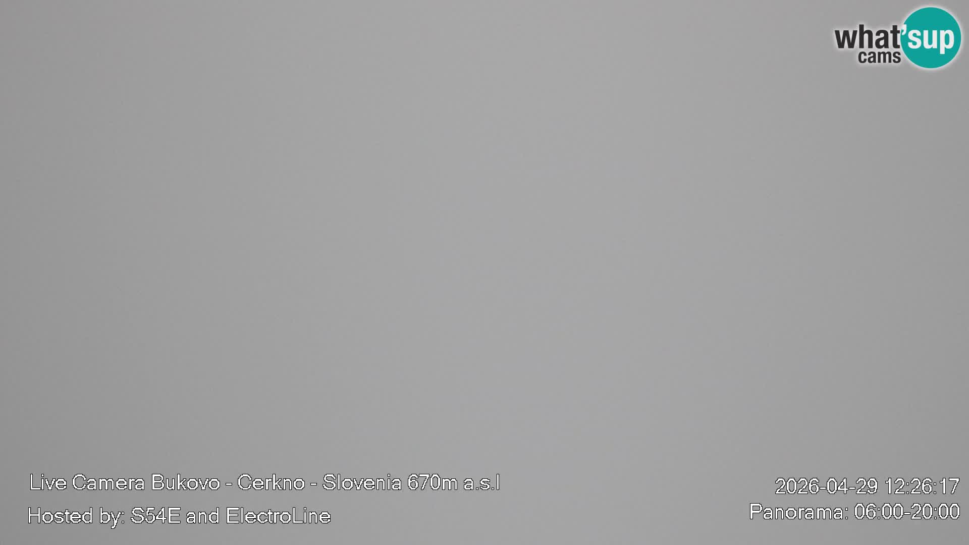 Web kamera Bukovo – Baška grapa | Cerkno | Slovenija