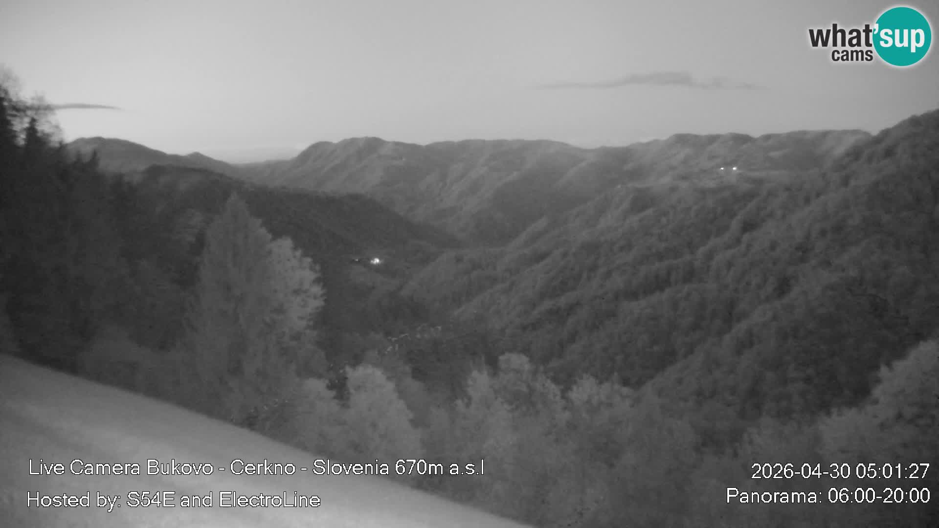 Webcam Bukovo – Baška grapa | Cerkno | Slovenia