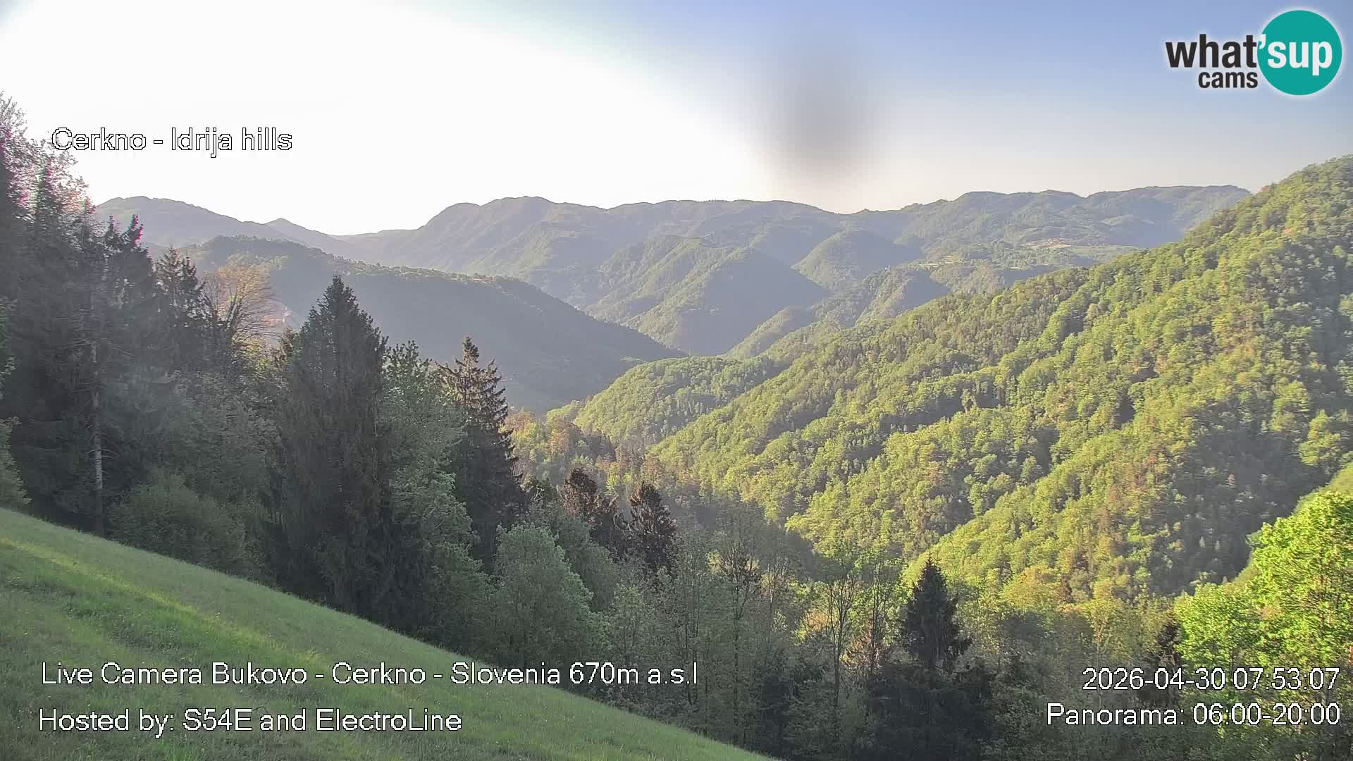 Webcam Bukovo – Baška grapa | Cerkno | Slovenia