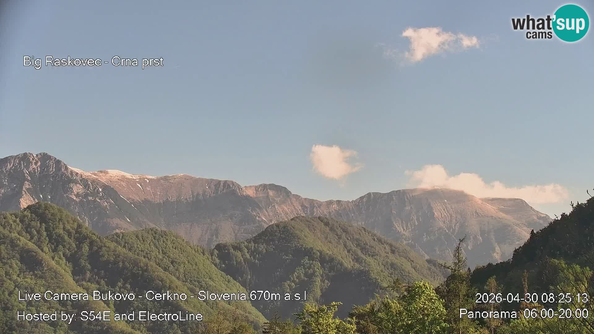 Webcam Bukovo – Baška grapa | Cerkno | Slovenia
