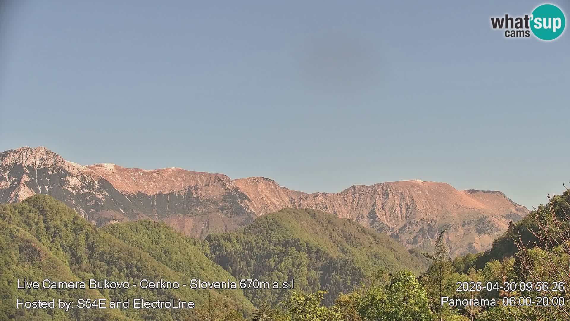 Bukovo Webcam – Baška grapa | Cerkno | Slowenien