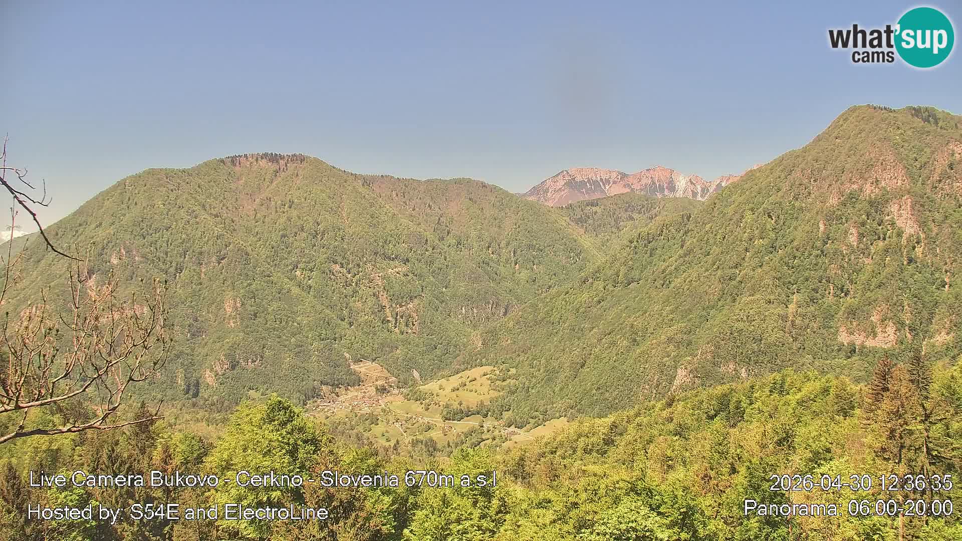 Kamera Bukovo – Baška grapa | Cerkno