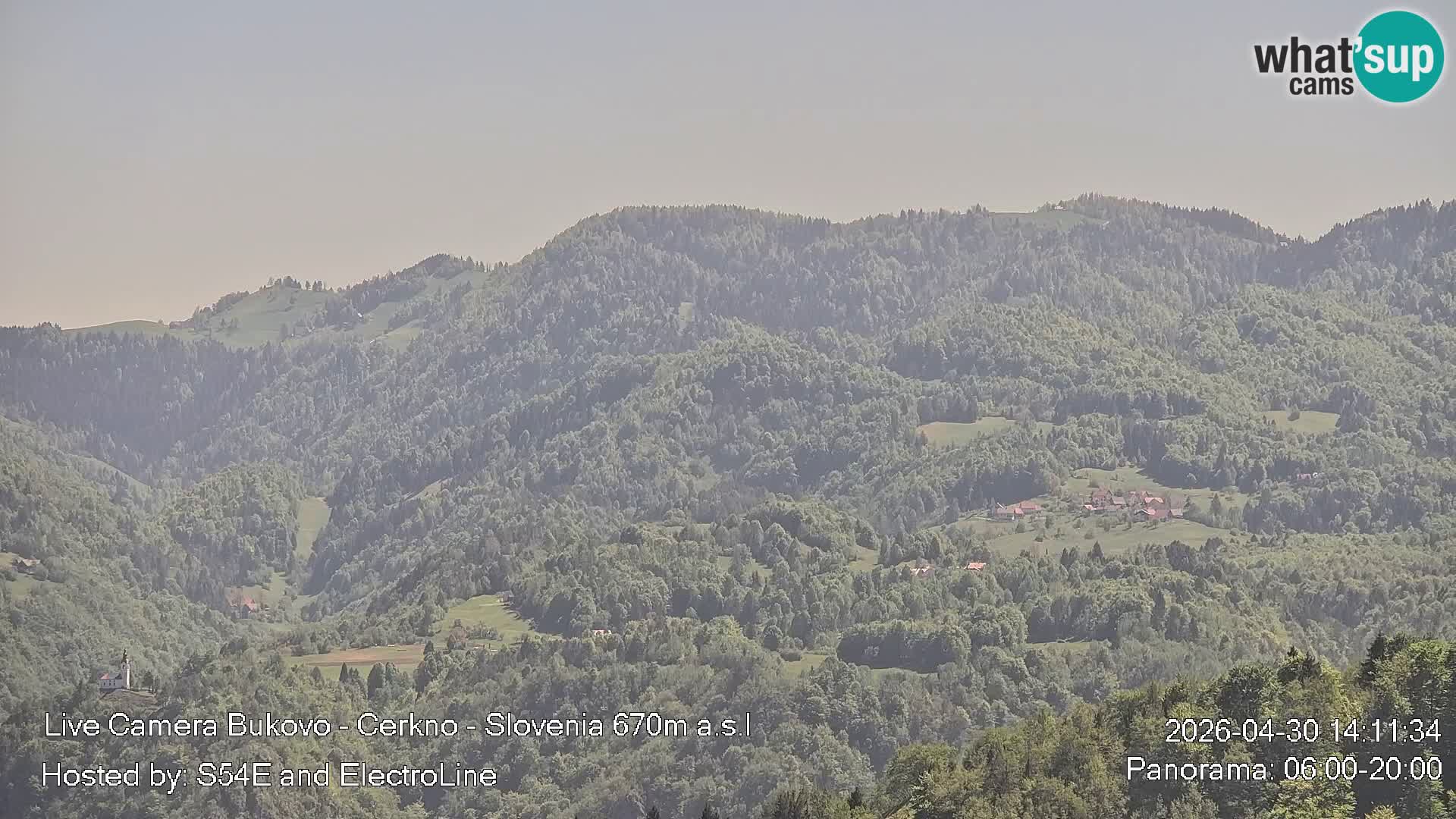 Webcam en vivo Bukovo – Baška grapa | Cerkno | Eslovenia