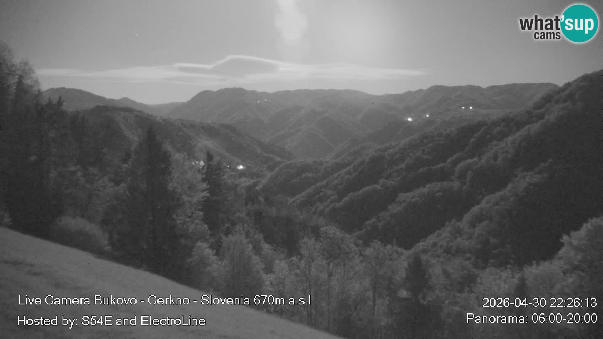 Webcam Bukovo – Baška grapa | Cerkno | Slovénie