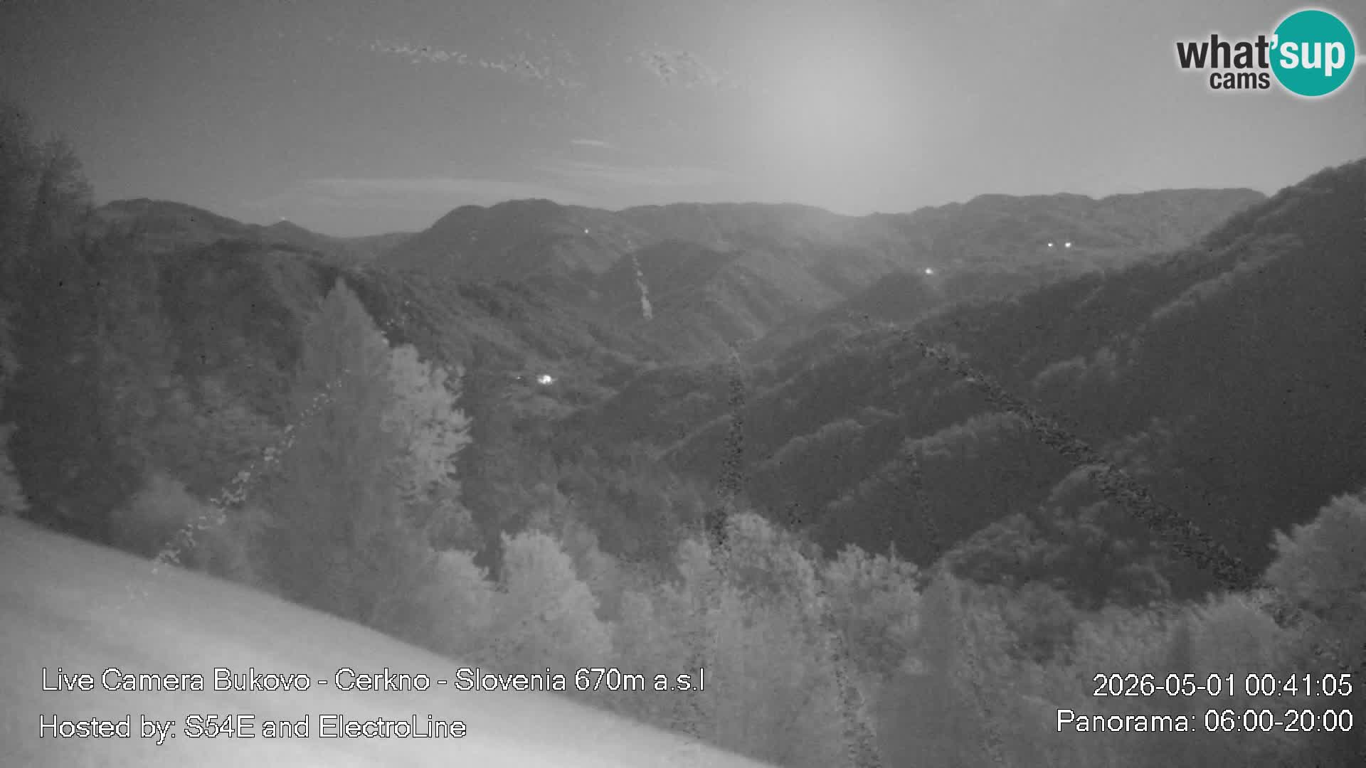 Web kamera Bukovo – Baška grapa | Cerkno | Slovenija