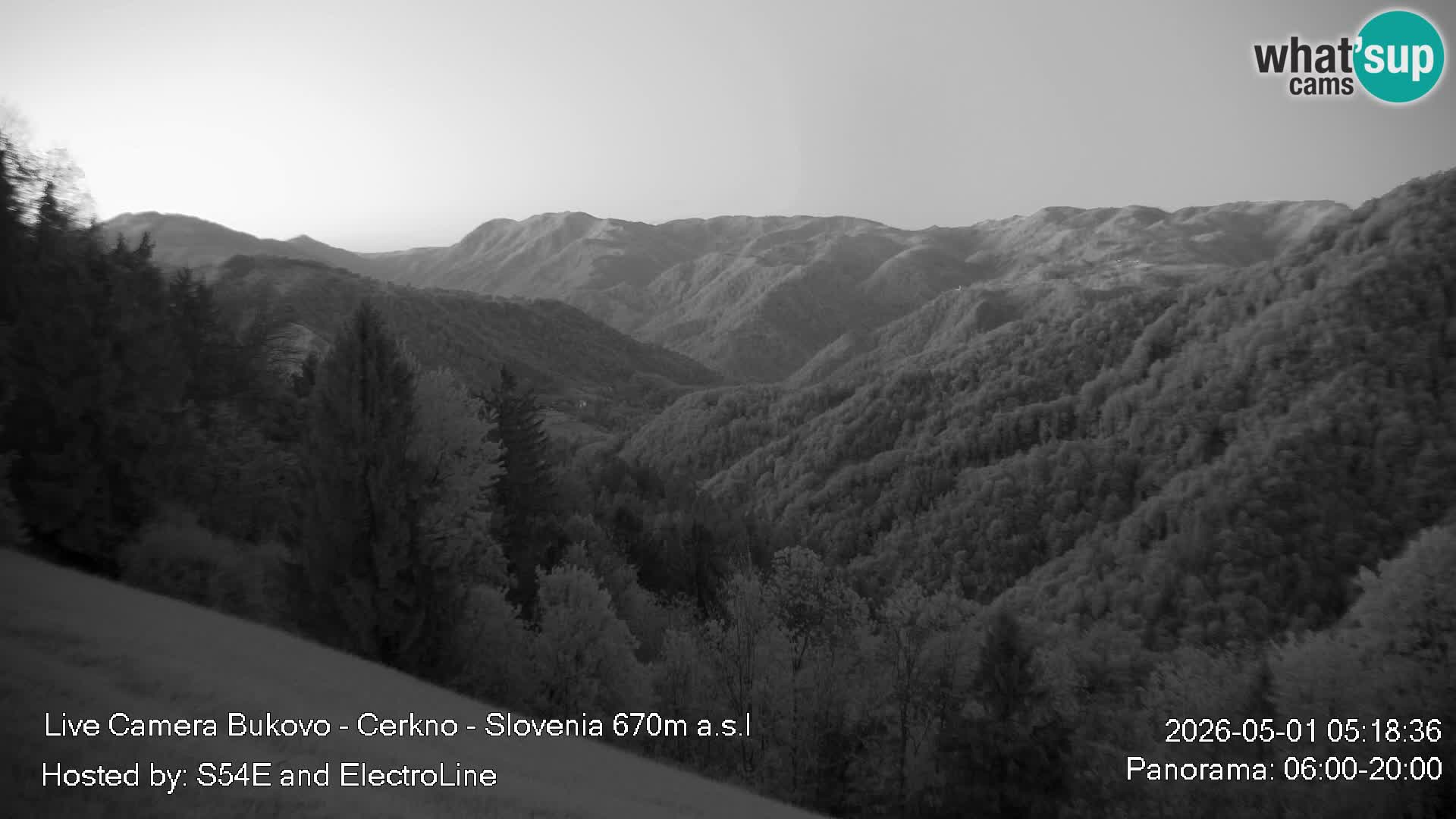 Bukovo Webcam – Baška grapa | Cerkno | Slowenien