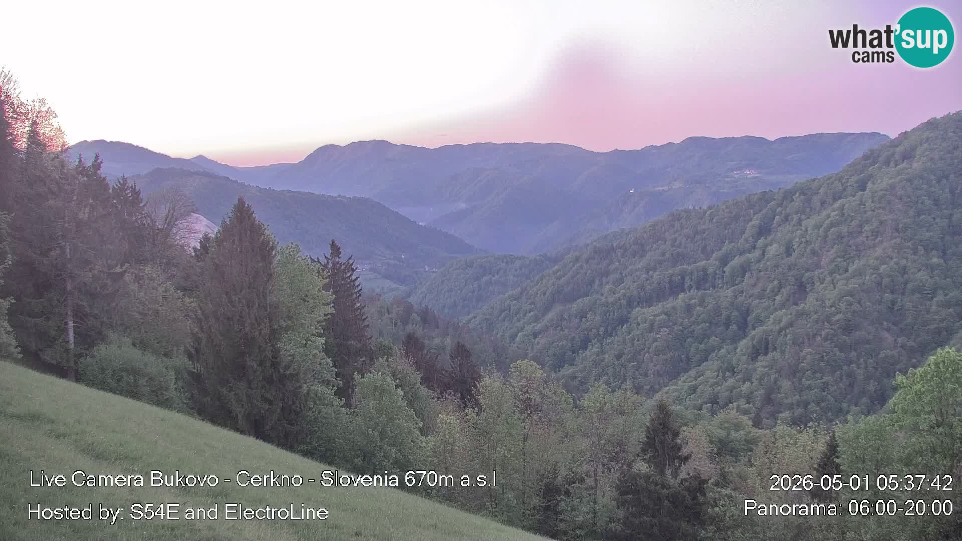 Webcam Bukovo – Baška grapa | Cerkno | Slovénie
