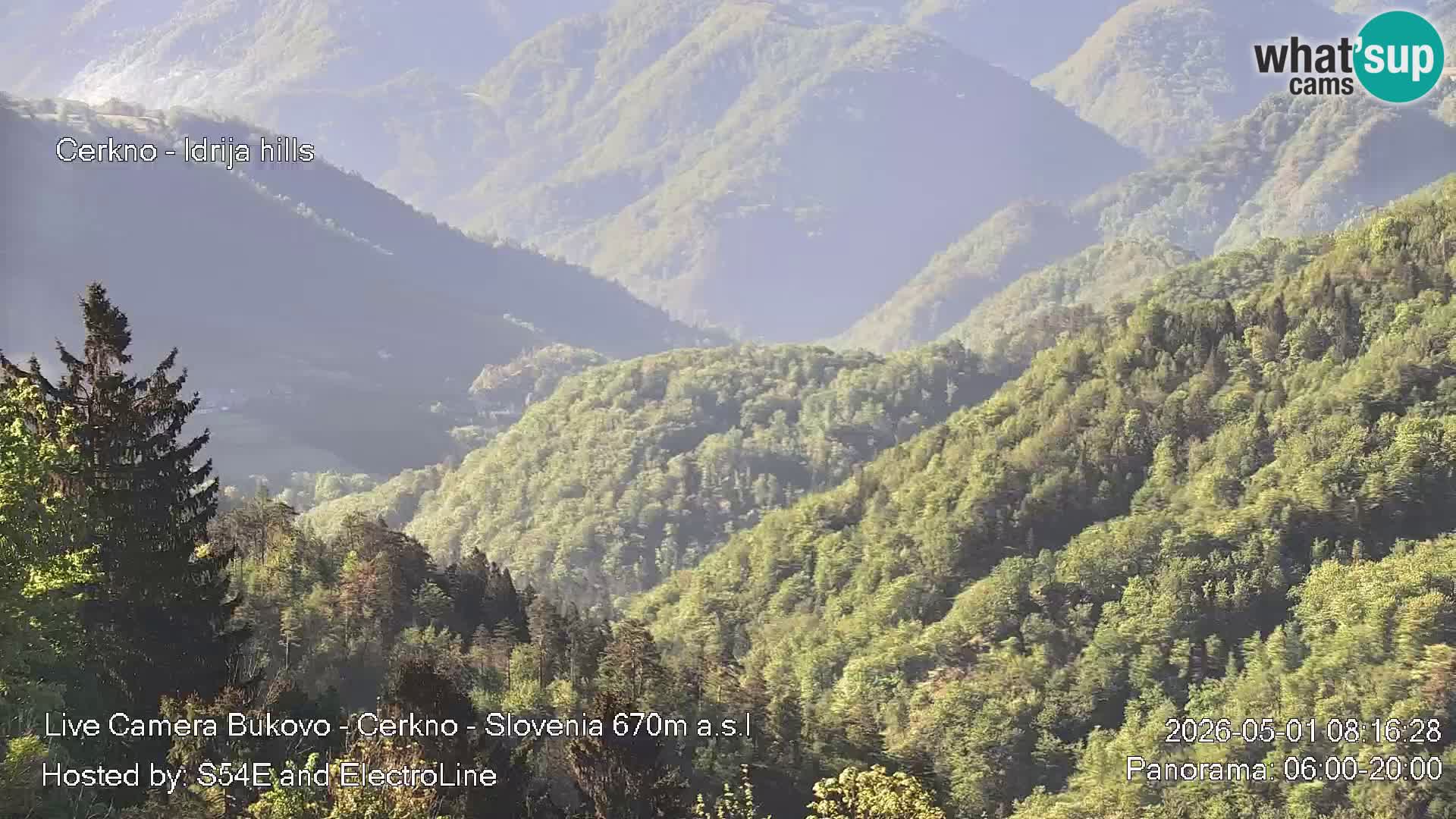 Webcam Bukovo – Baška grapa | Cerkno | Slovenia