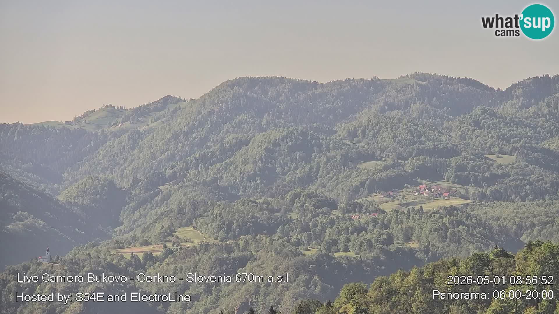 Webcam Bukovo – Baška grapa | Cerkno | Slovenia