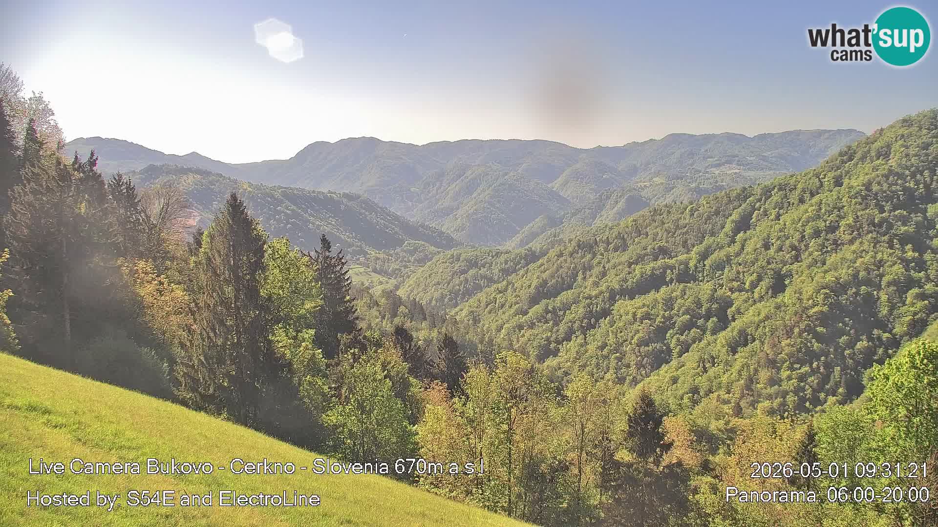 Webcam en vivo Bukovo – Baška grapa | Cerkno | Eslovenia
