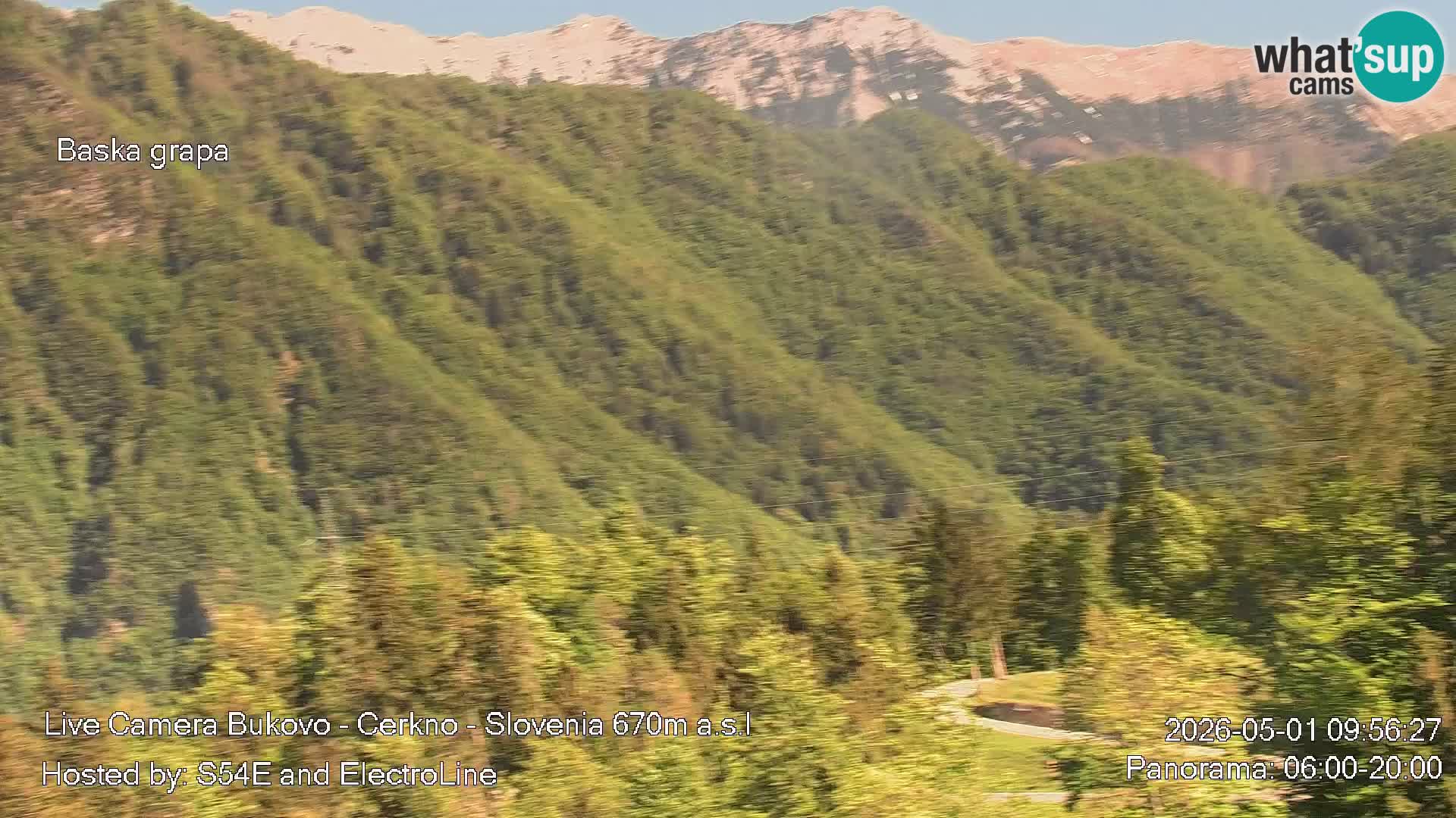 Kamera Bukovo – Baška grapa | Cerkno