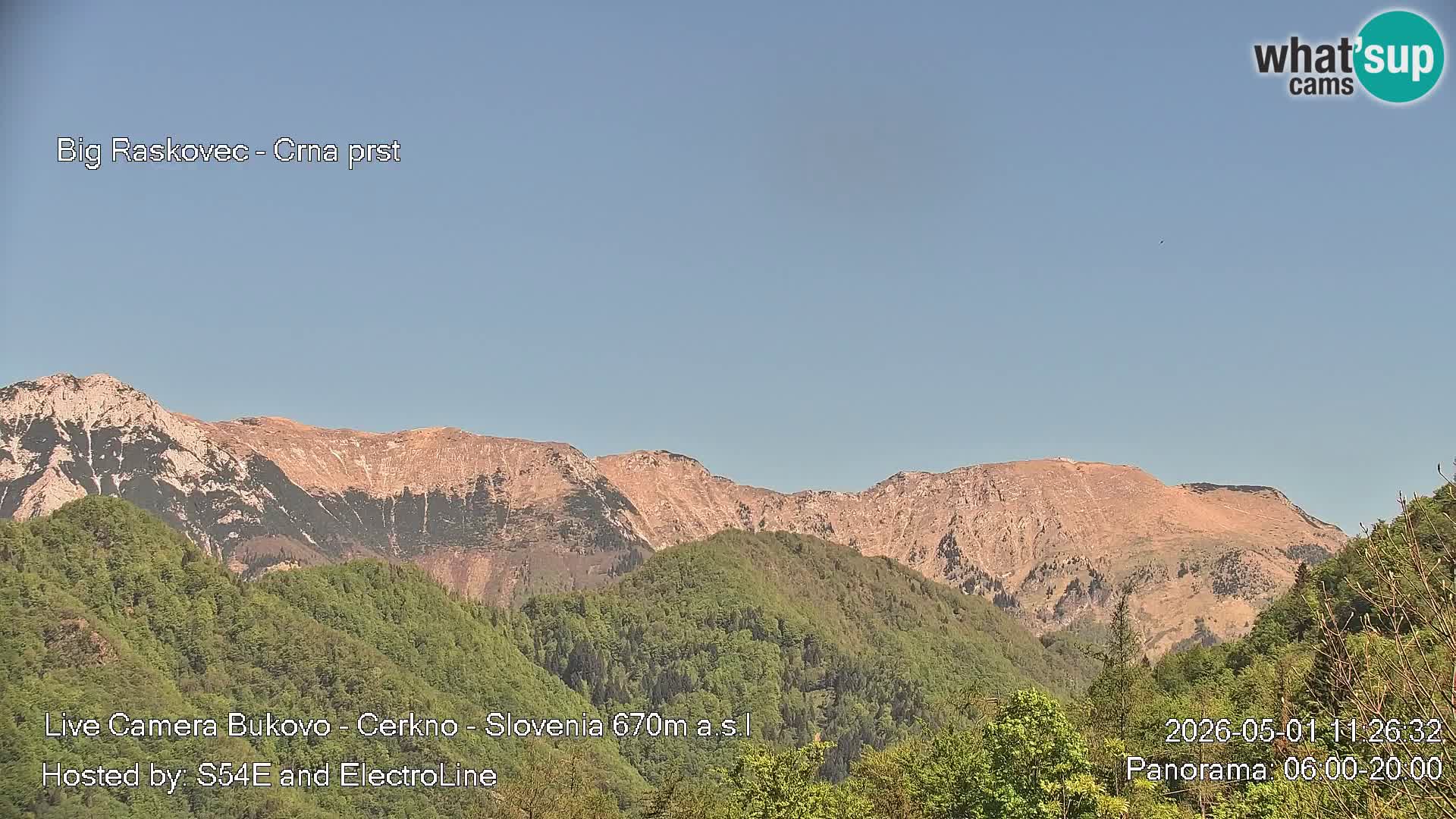 Kamera Bukovo – Baška grapa | Cerkno