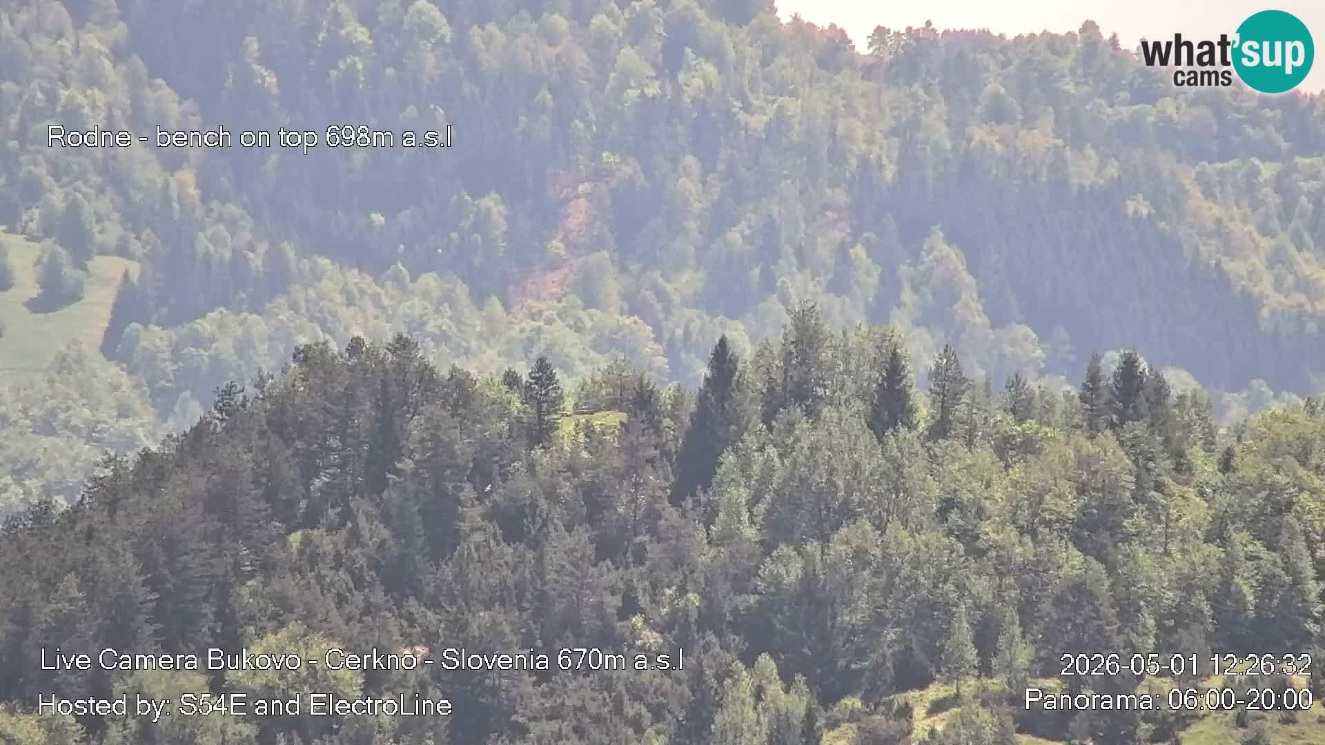 Webcam Bukovo – Baška grapa | Cerkno | Slovenia