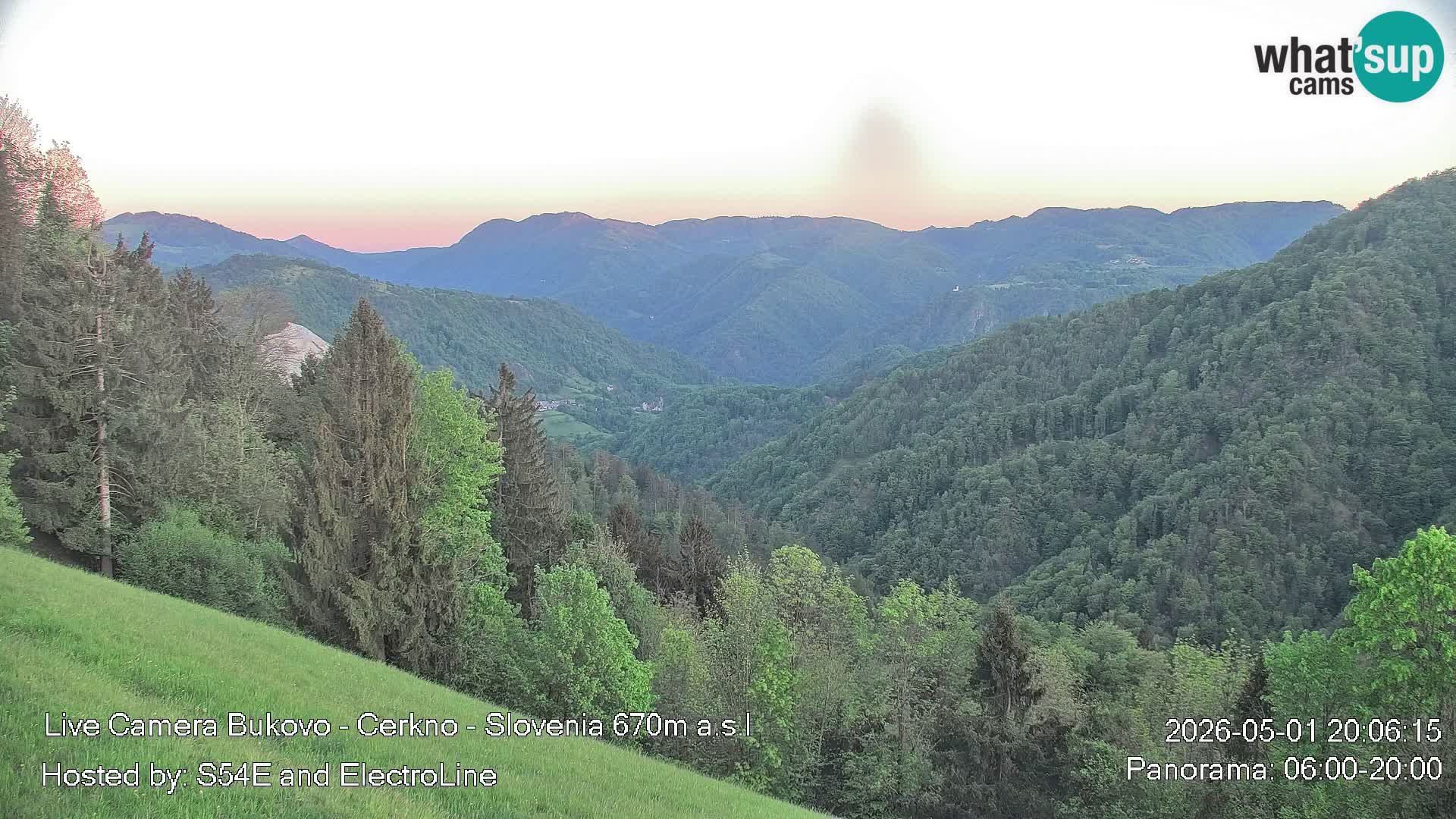 Webcam en vivo Bukovo – Baška grapa | Cerkno | Eslovenia